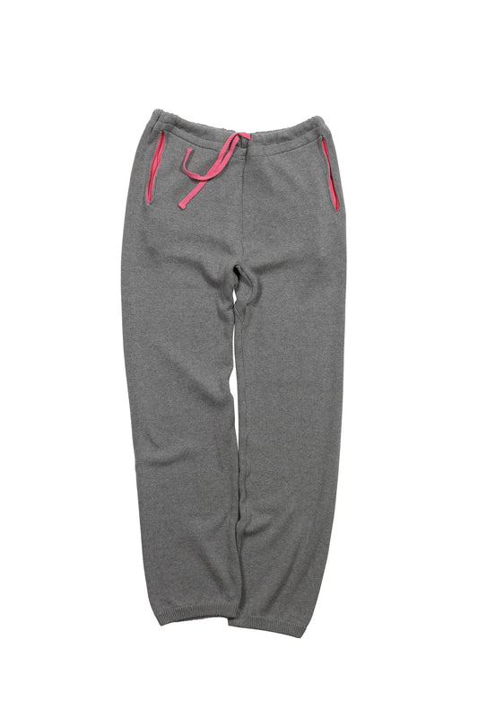 COTTON KNIT PANTS