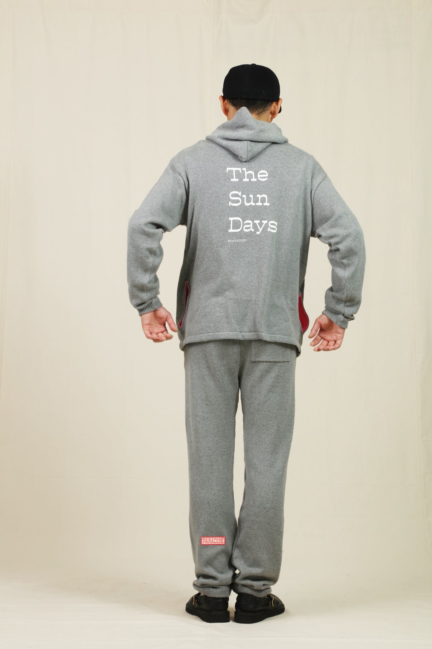 COTTON KNIT PANTS