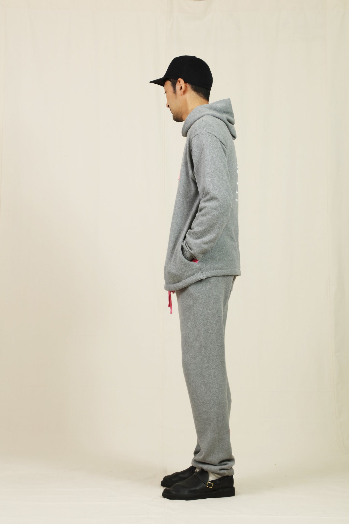 COTTON KNIT PANTS