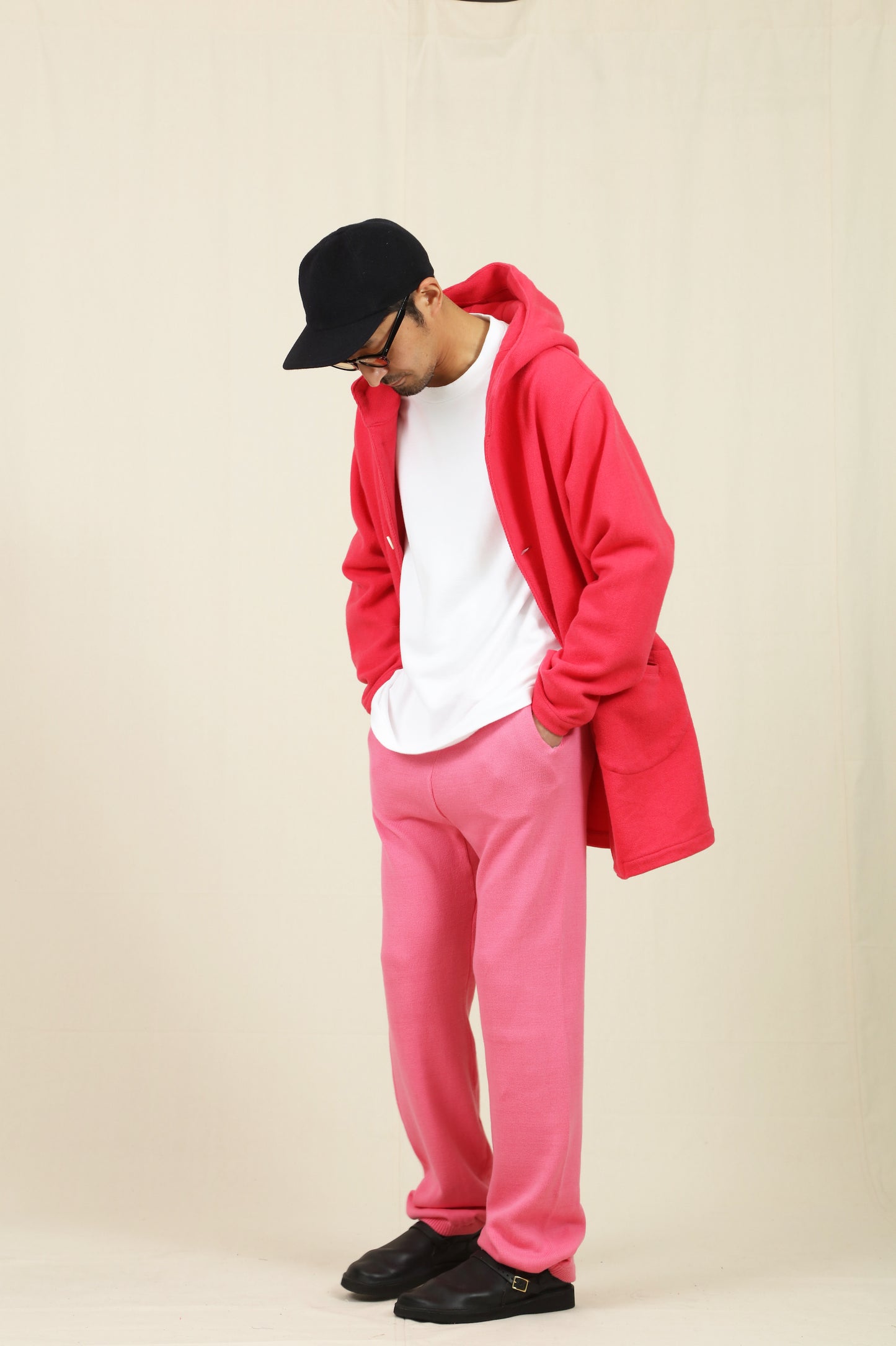 COTTON KNIT PANTS