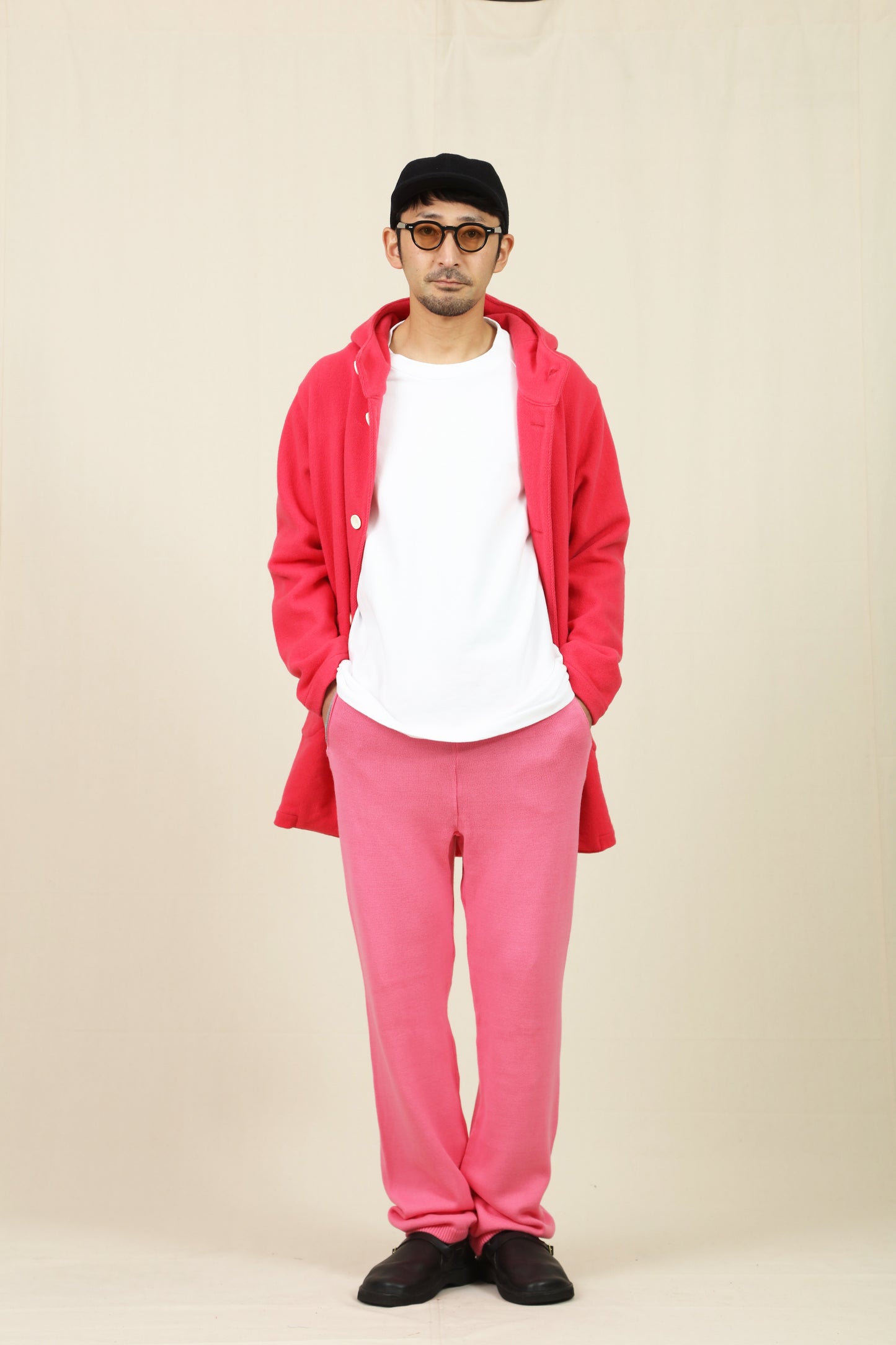 COTTON KNIT PANTS