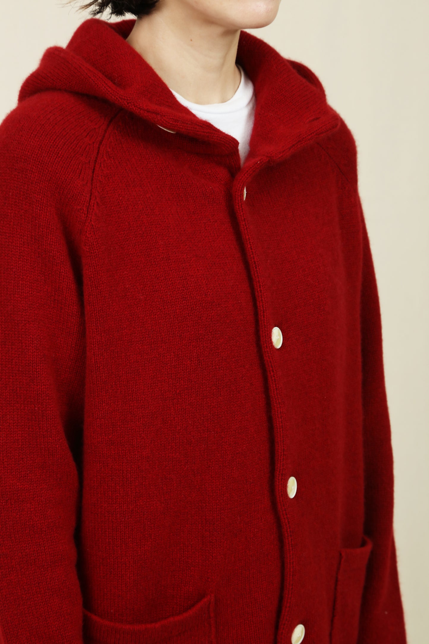 HOOD CARDIGAN