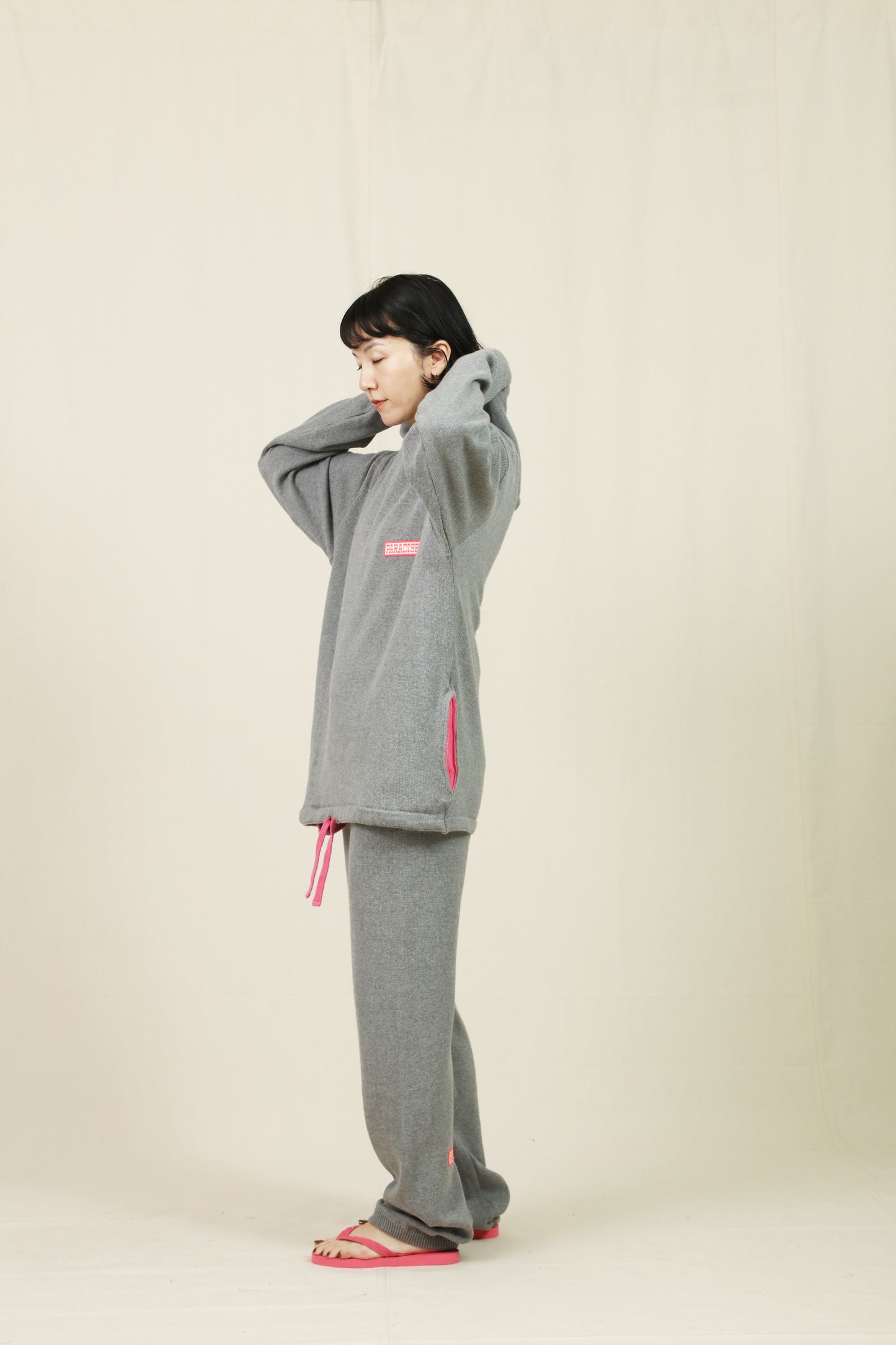 COTTON KNIT PARKA