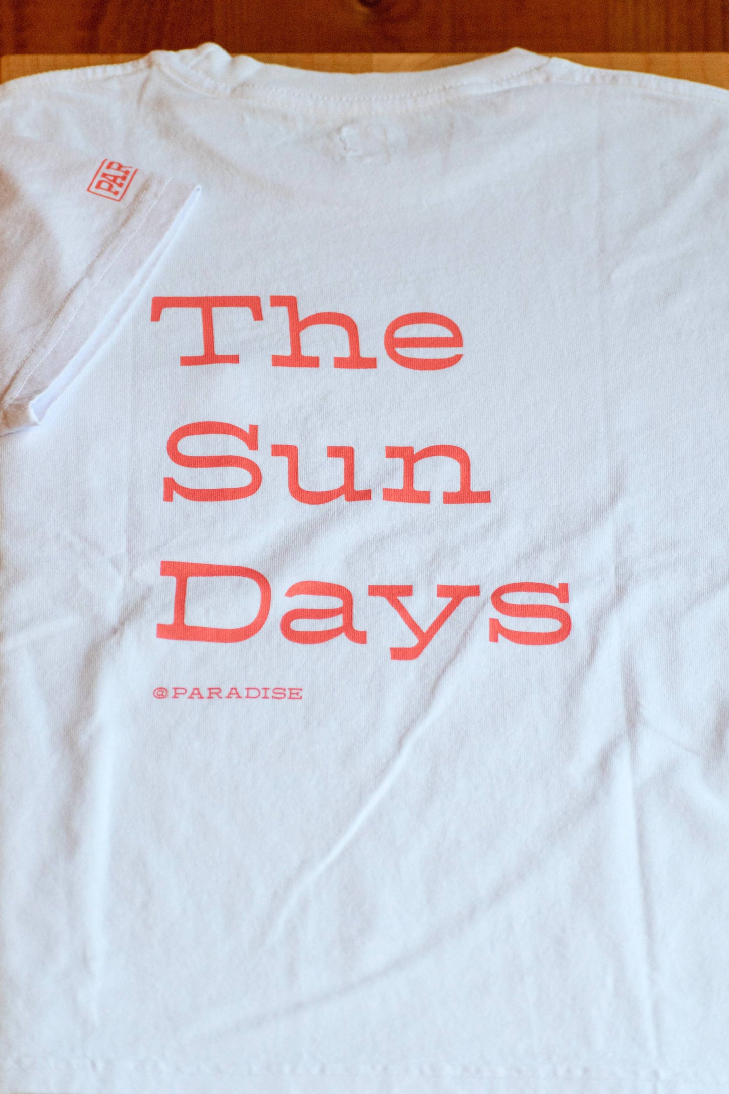 Short sleeve pocket T-shirt/The Sun Days