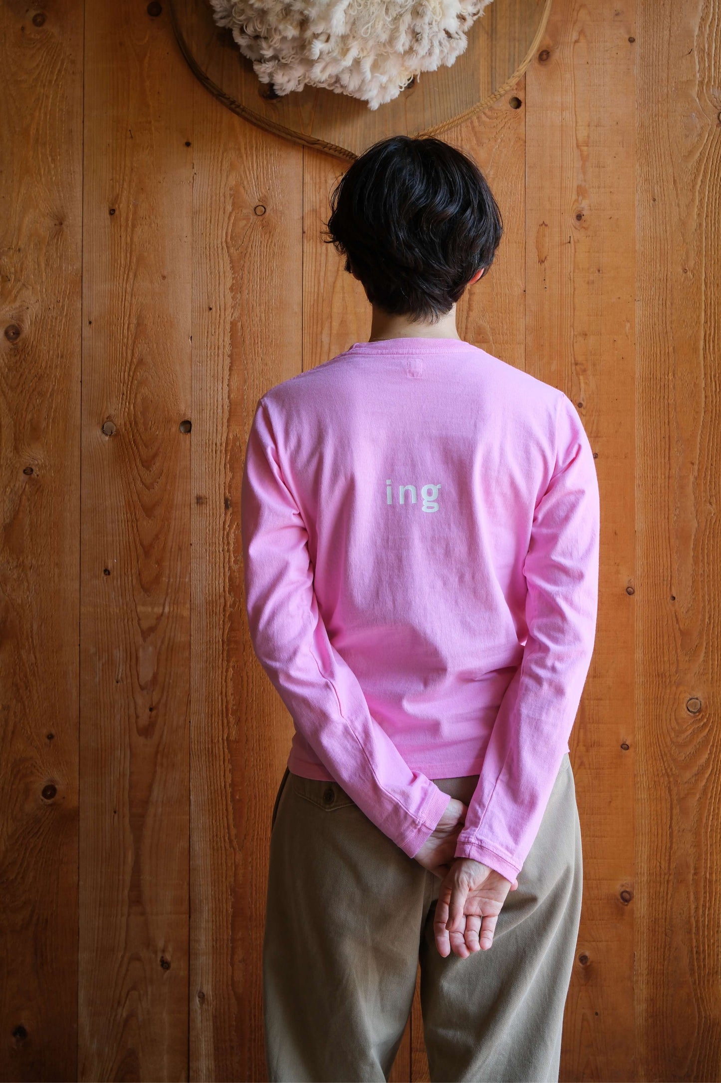 Long sleeve T-shirt/ PARK - ing