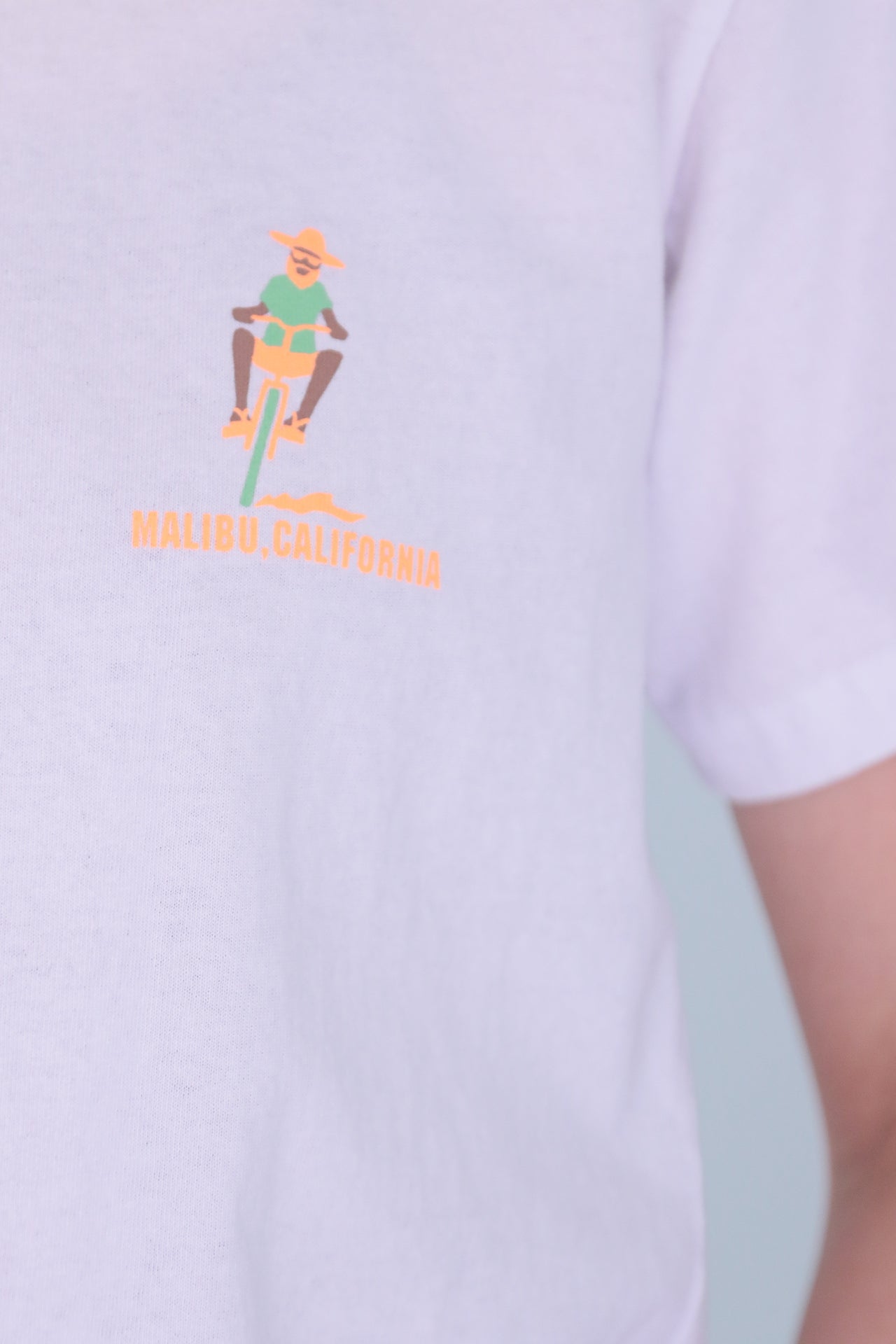 Short sleeve T-shirt/CALIFORNIA WHEEL CLUB