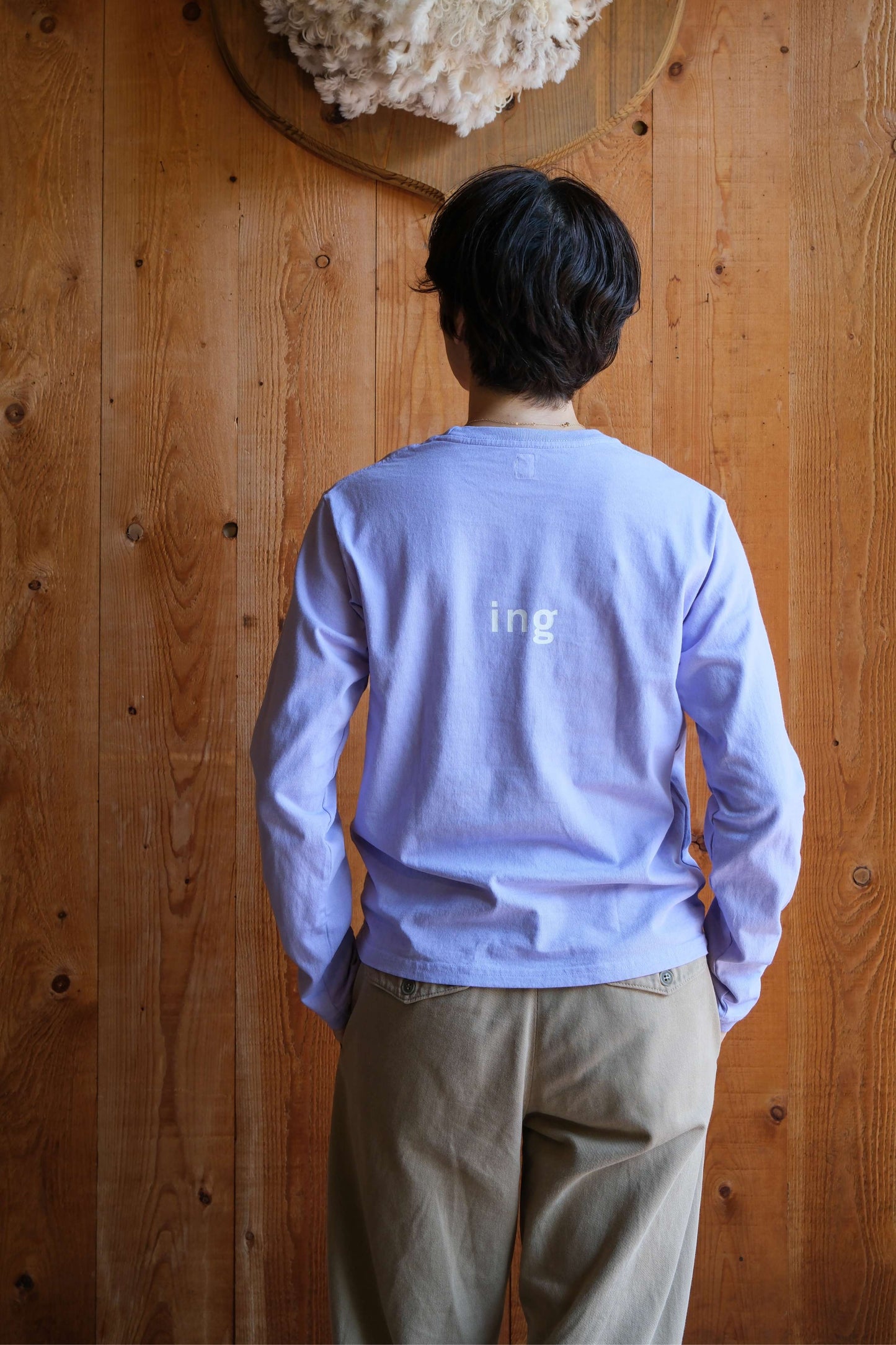 Long sleeve T-shirt/ PARK - ing