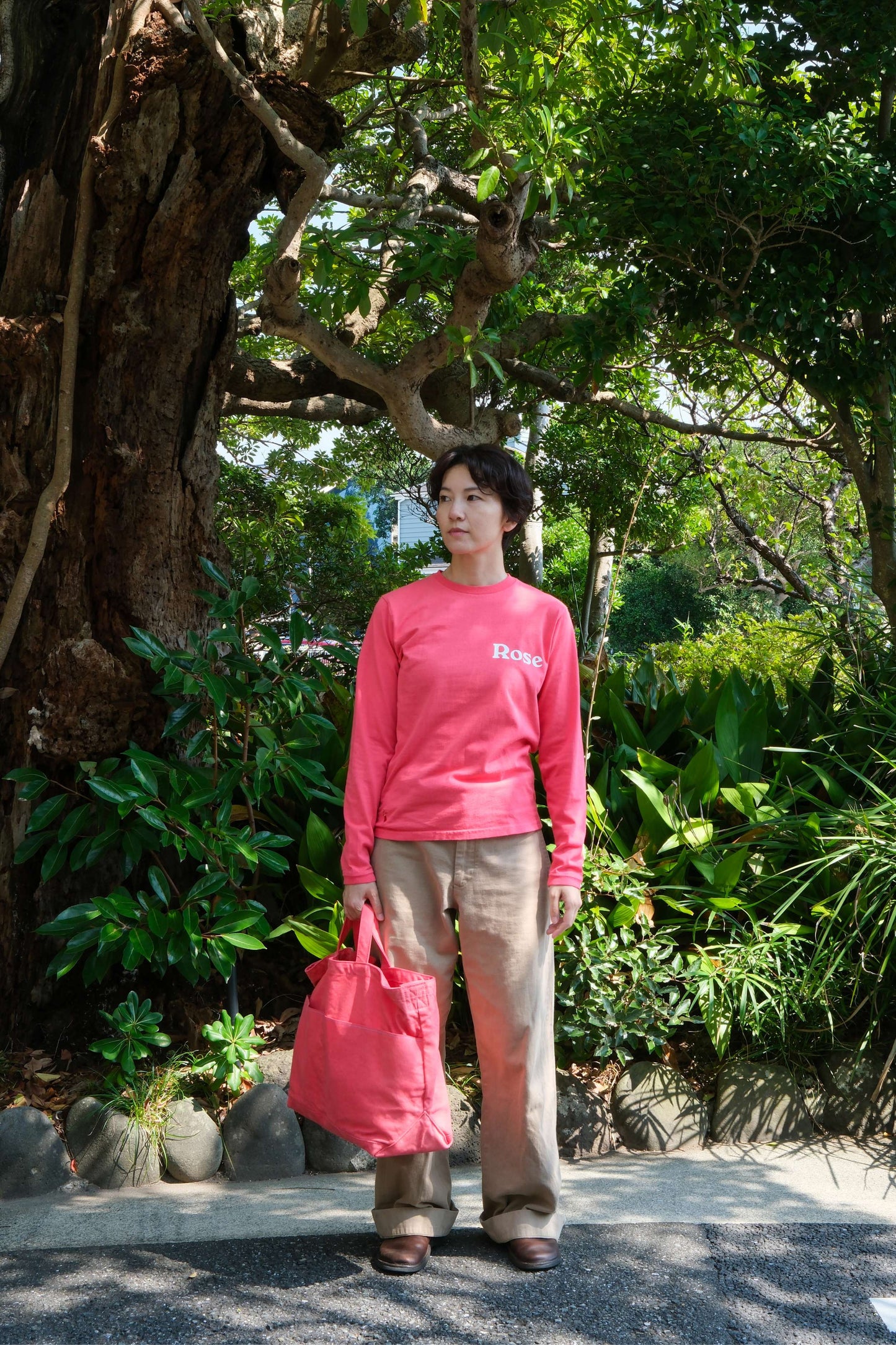 Long sleeve T-shirt/ Rose - Love