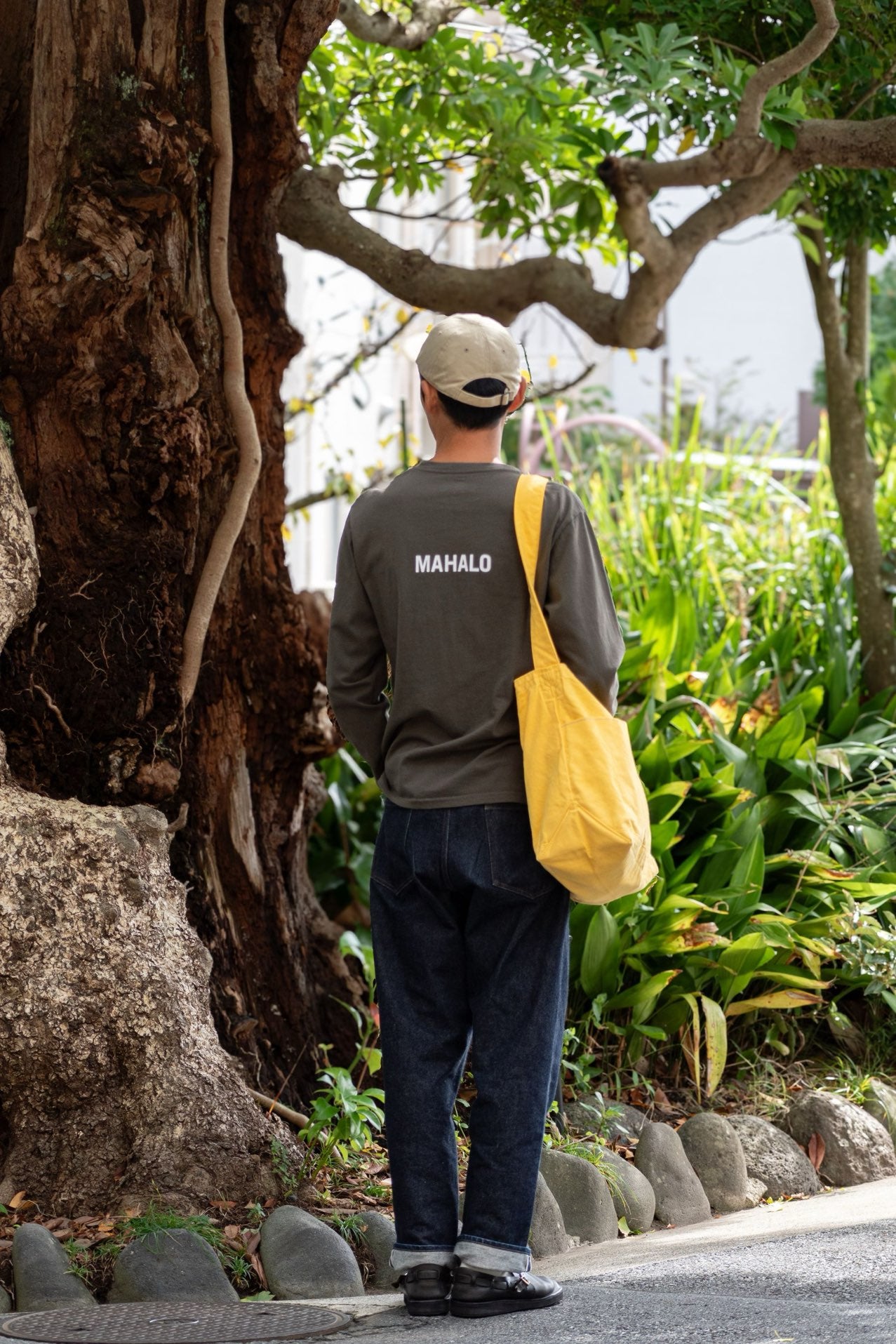 Long sleeve T-shirt / ALOHA-MAHALO