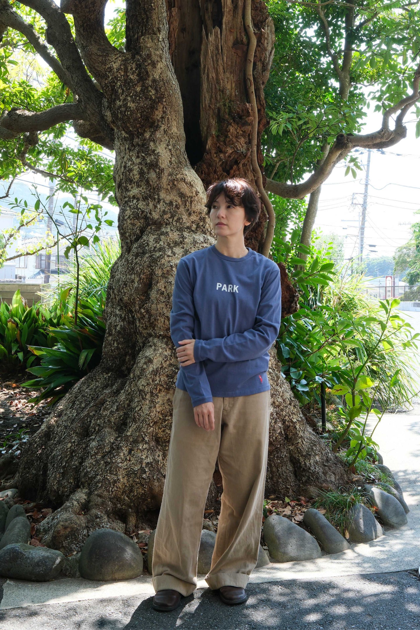 Long sleeve T-shirt/ PARK - ing