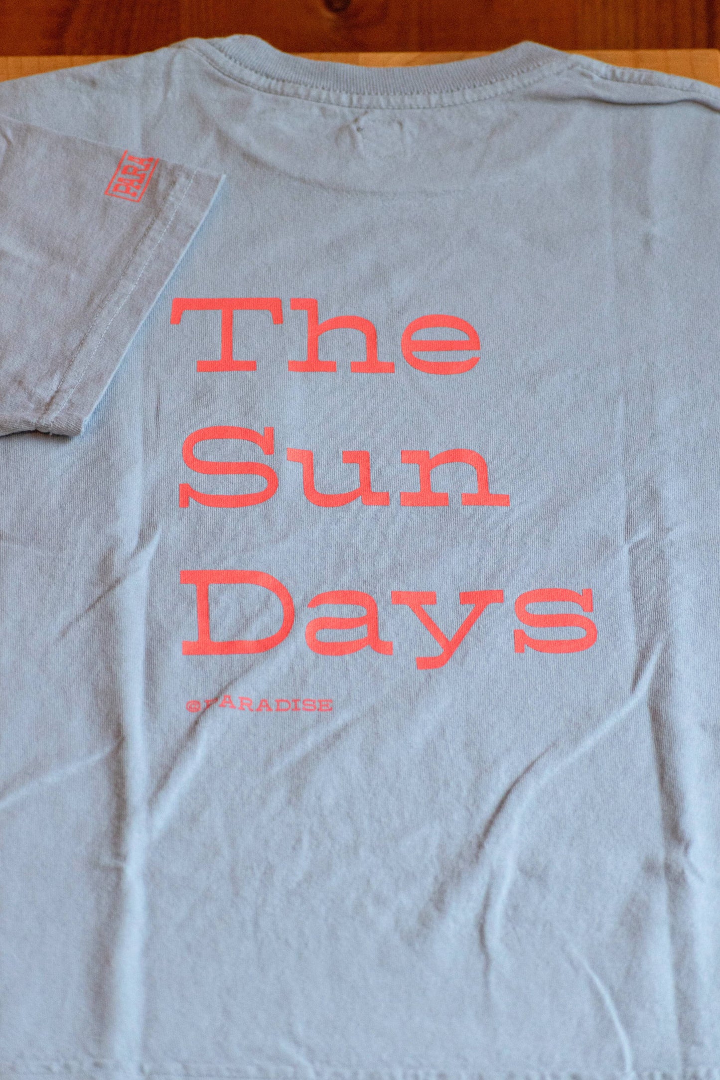 Short sleeve pocket T-shirt/The Sun Days