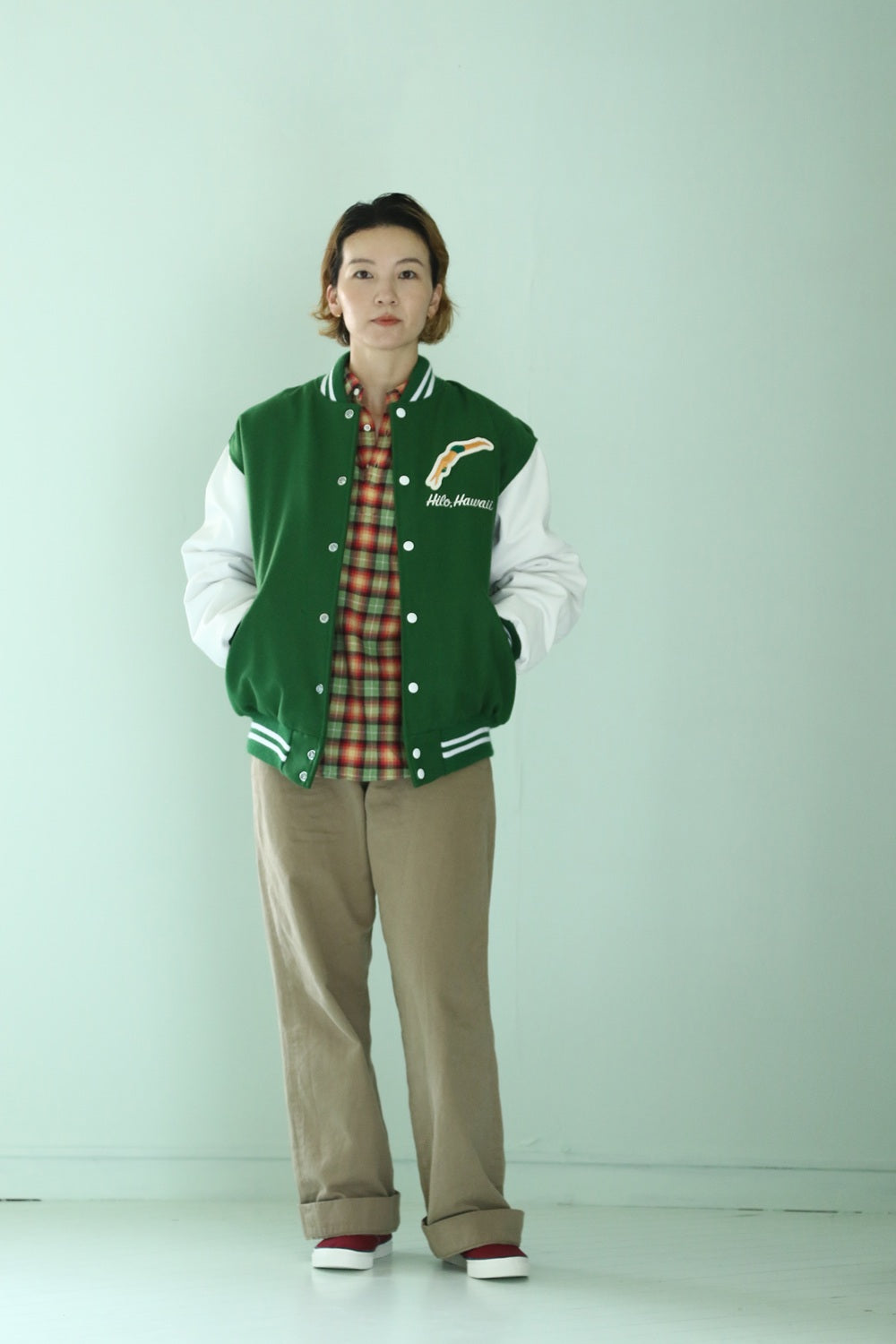 VARSITY JACKET - dolphin bay swim club