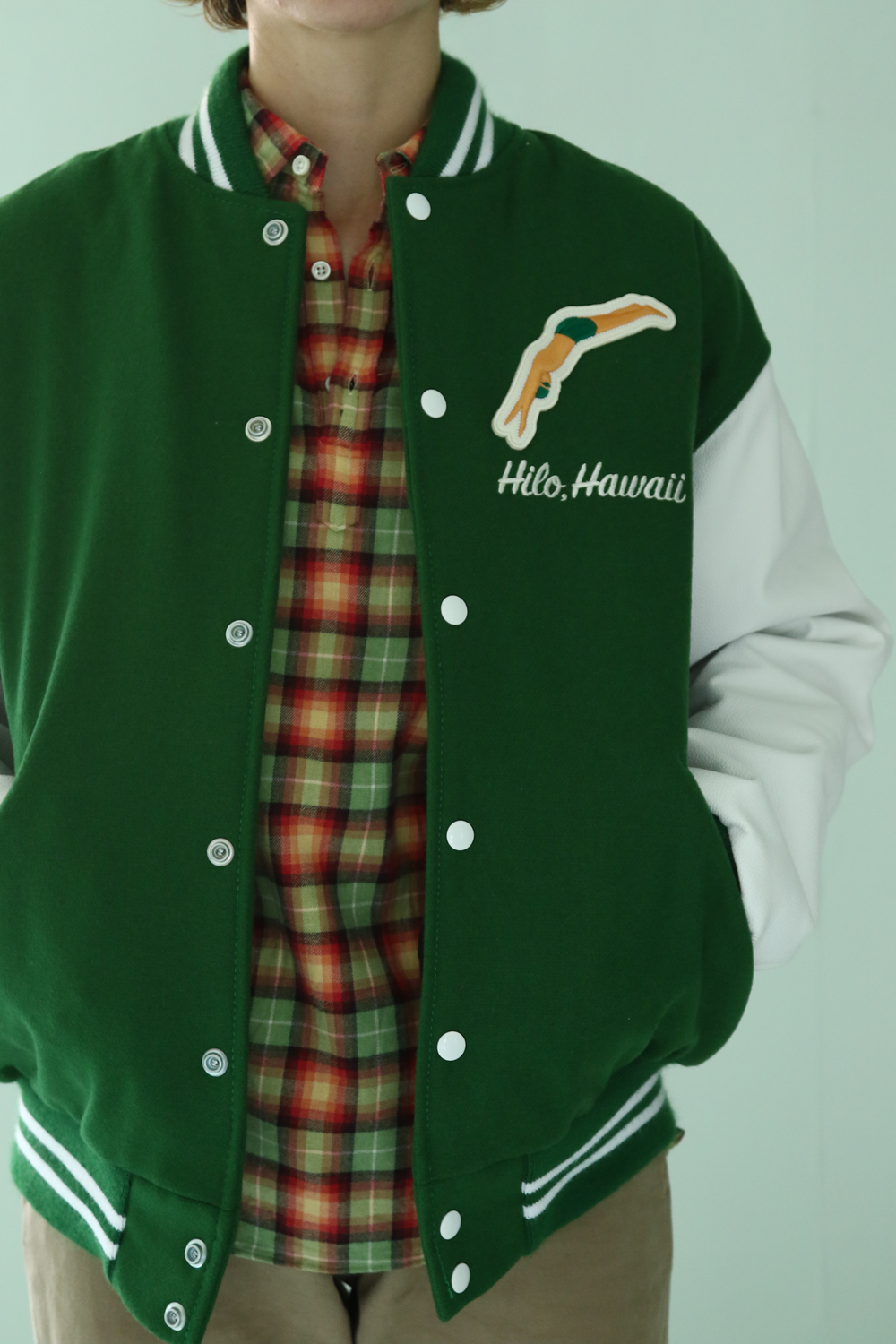 VARSITY JACKET - dolphin bay swim club