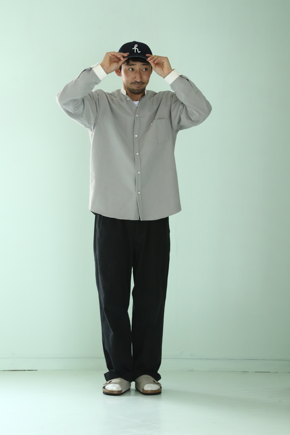 Open standa shirt