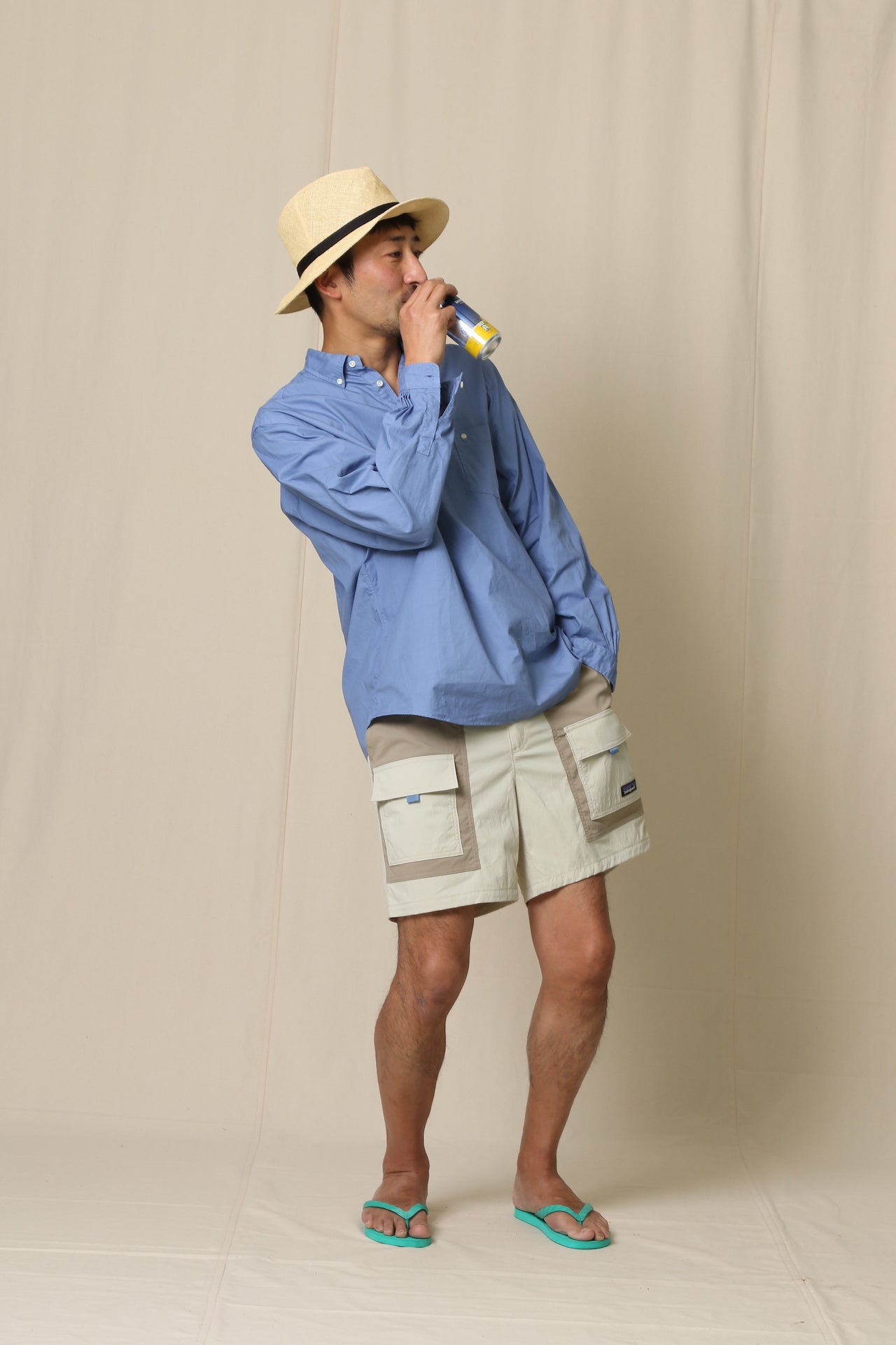 Slip on shirt, New West Coast button down shirt