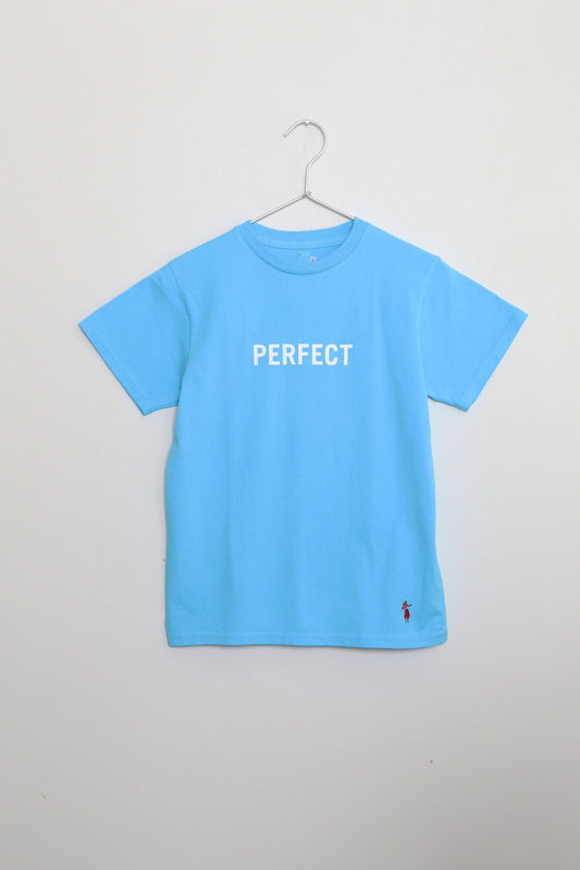 Short sleeve T-shirt/PERFECT-BLUE