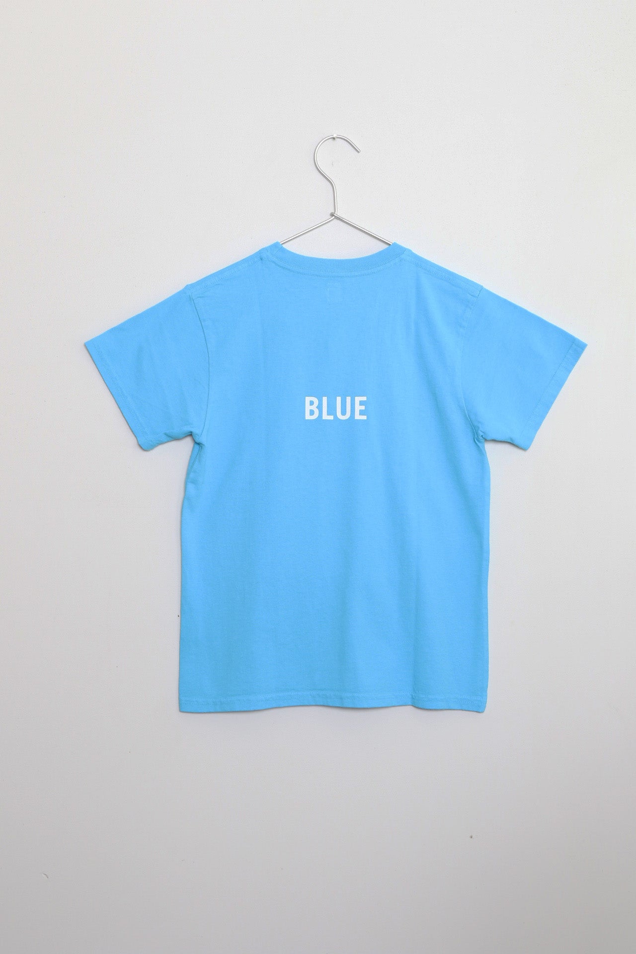 Short sleeve T-shirt/PERFECT-BLUE