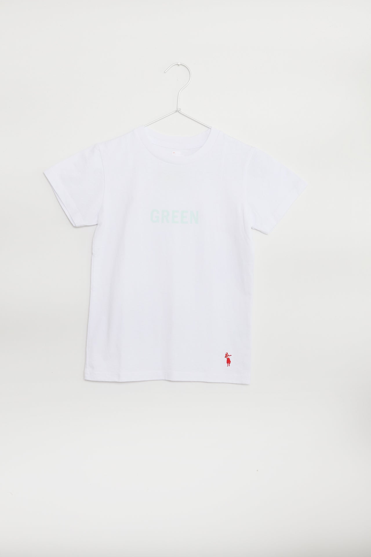 Short sleeve T-shirt/GREEN-APPLE