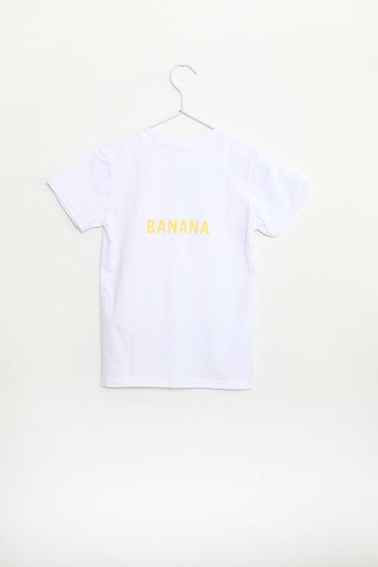 Short sleeve T-shirt/YELLOW-BANANA