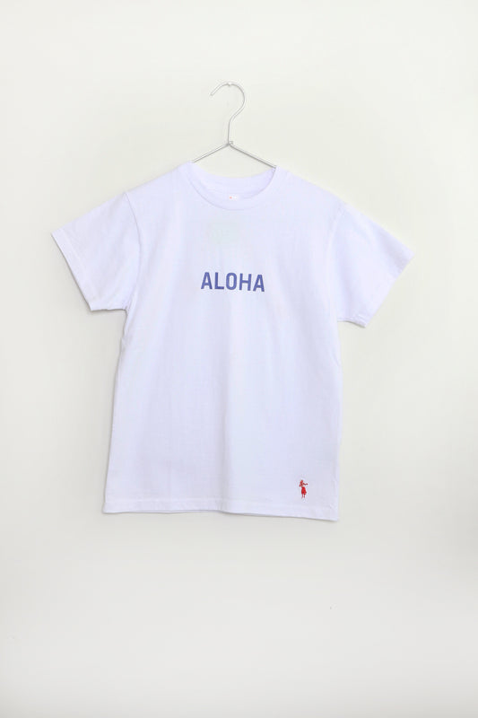 Short sleeve T-shirt/ALOHA-MAHALO