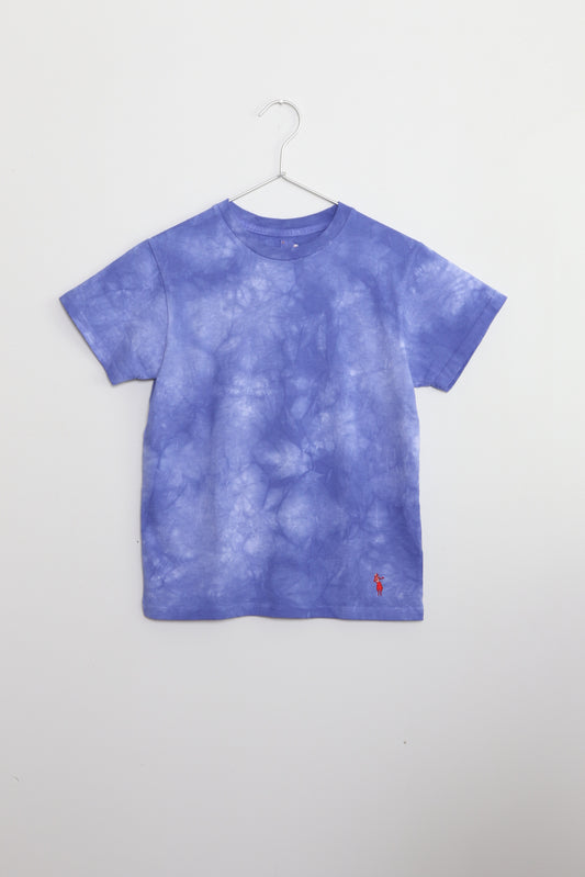 Short sleeve T-shirt/hand dyeing