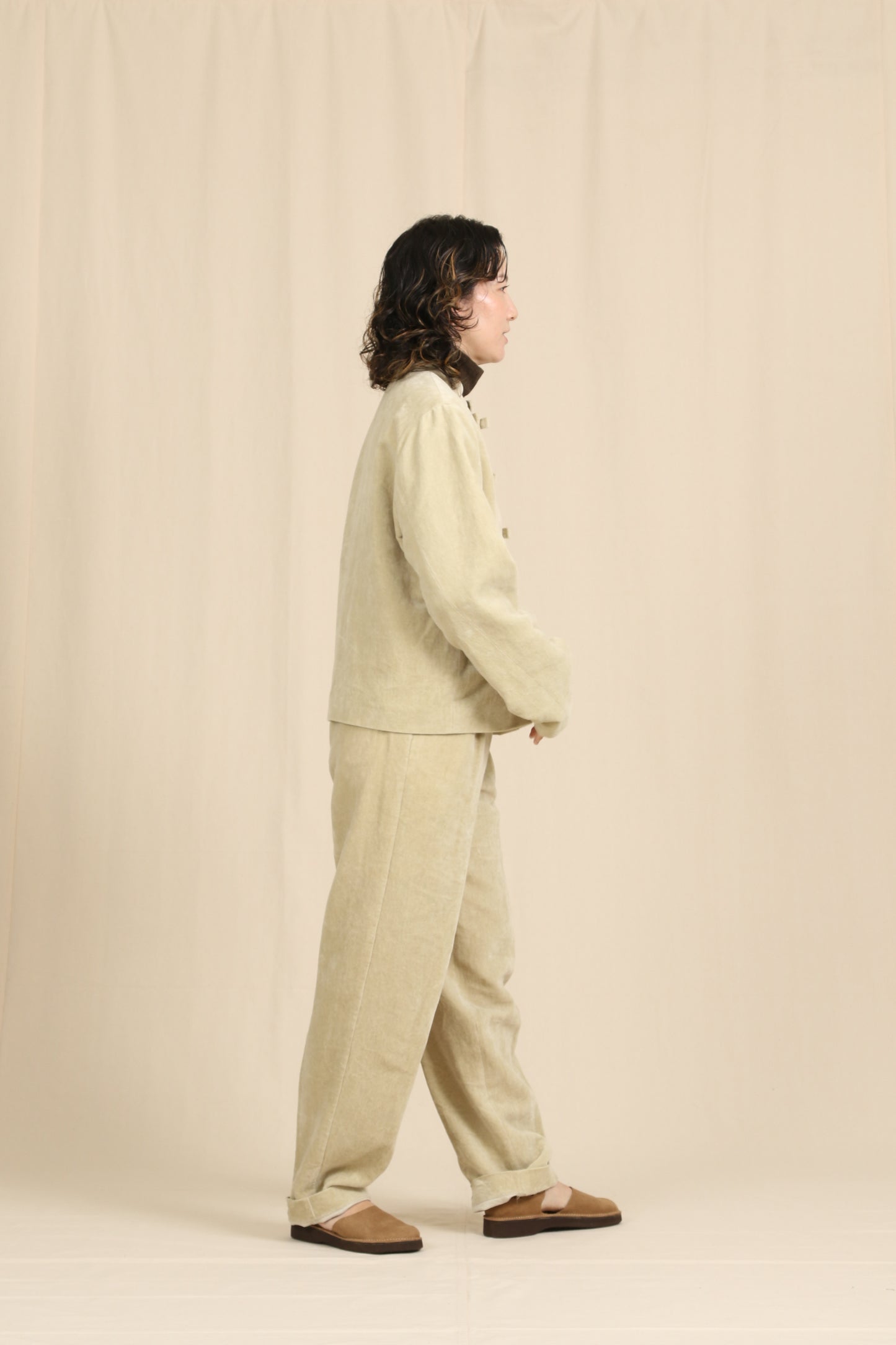 Paper velvet China jacket