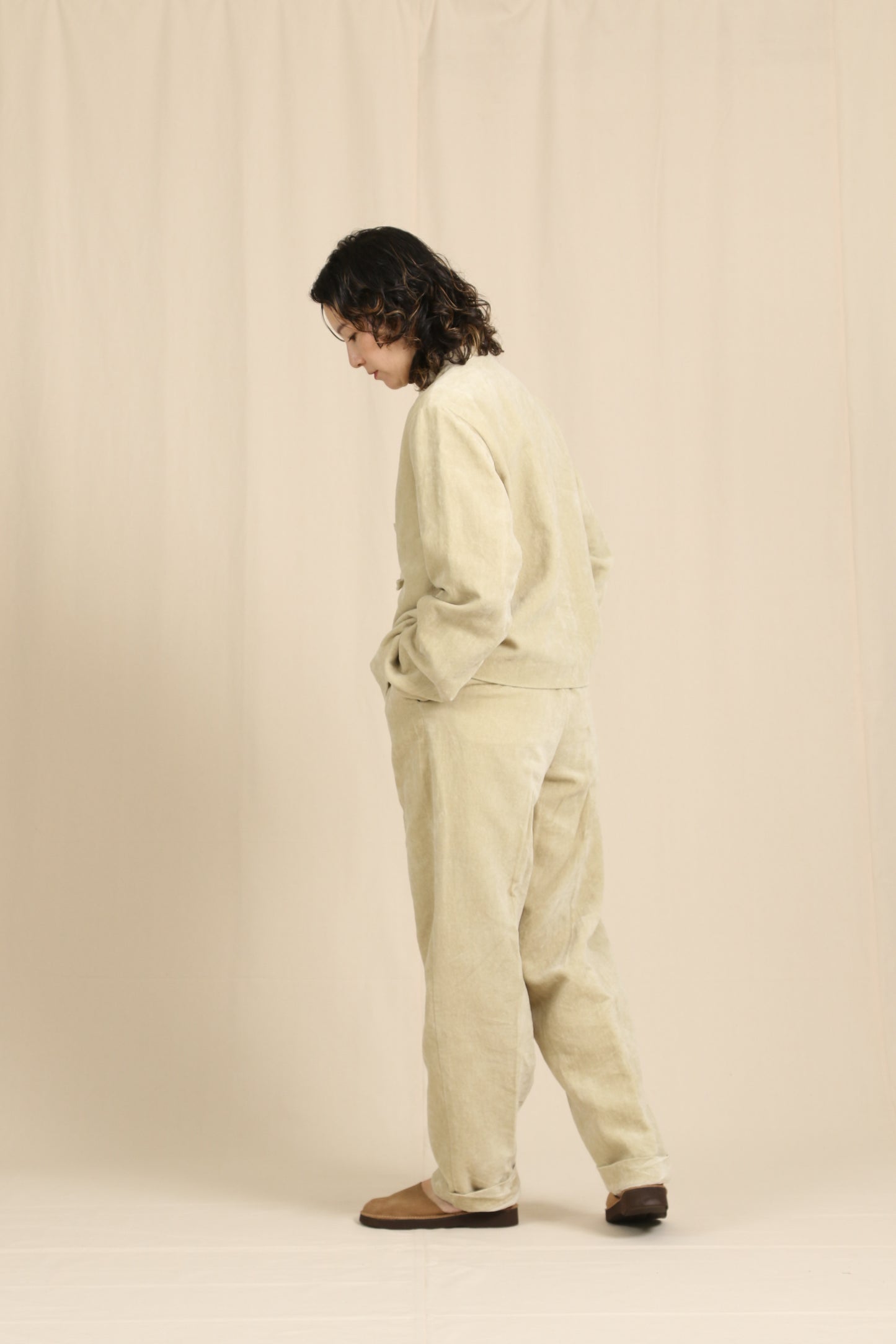 Paper velvet China jacket