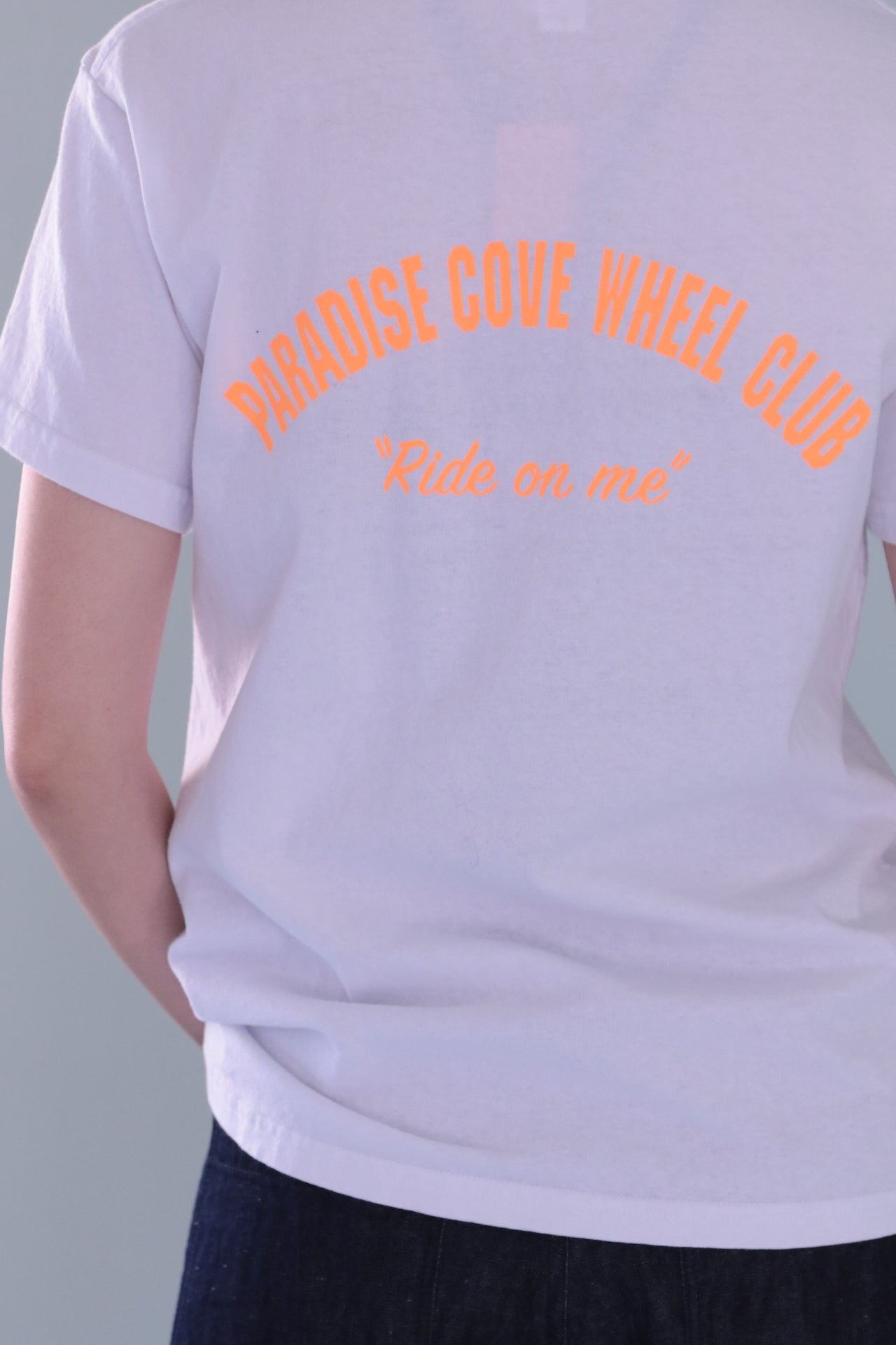 Short sleeve T-shirt/CALIFORNIA WHEEL CLUB