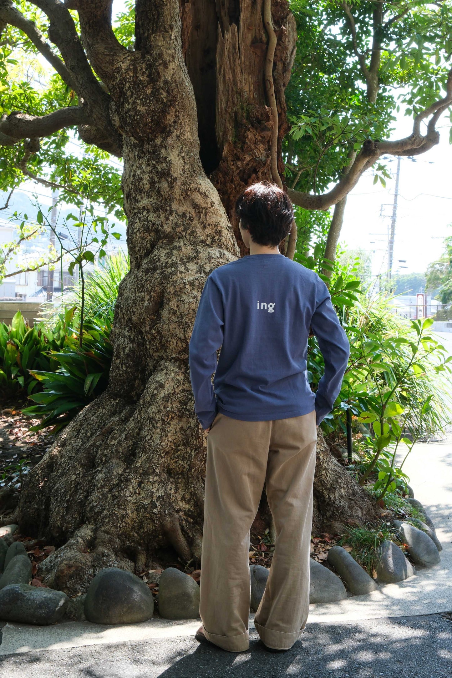 Long sleeve T-shirt/ PARK - ing