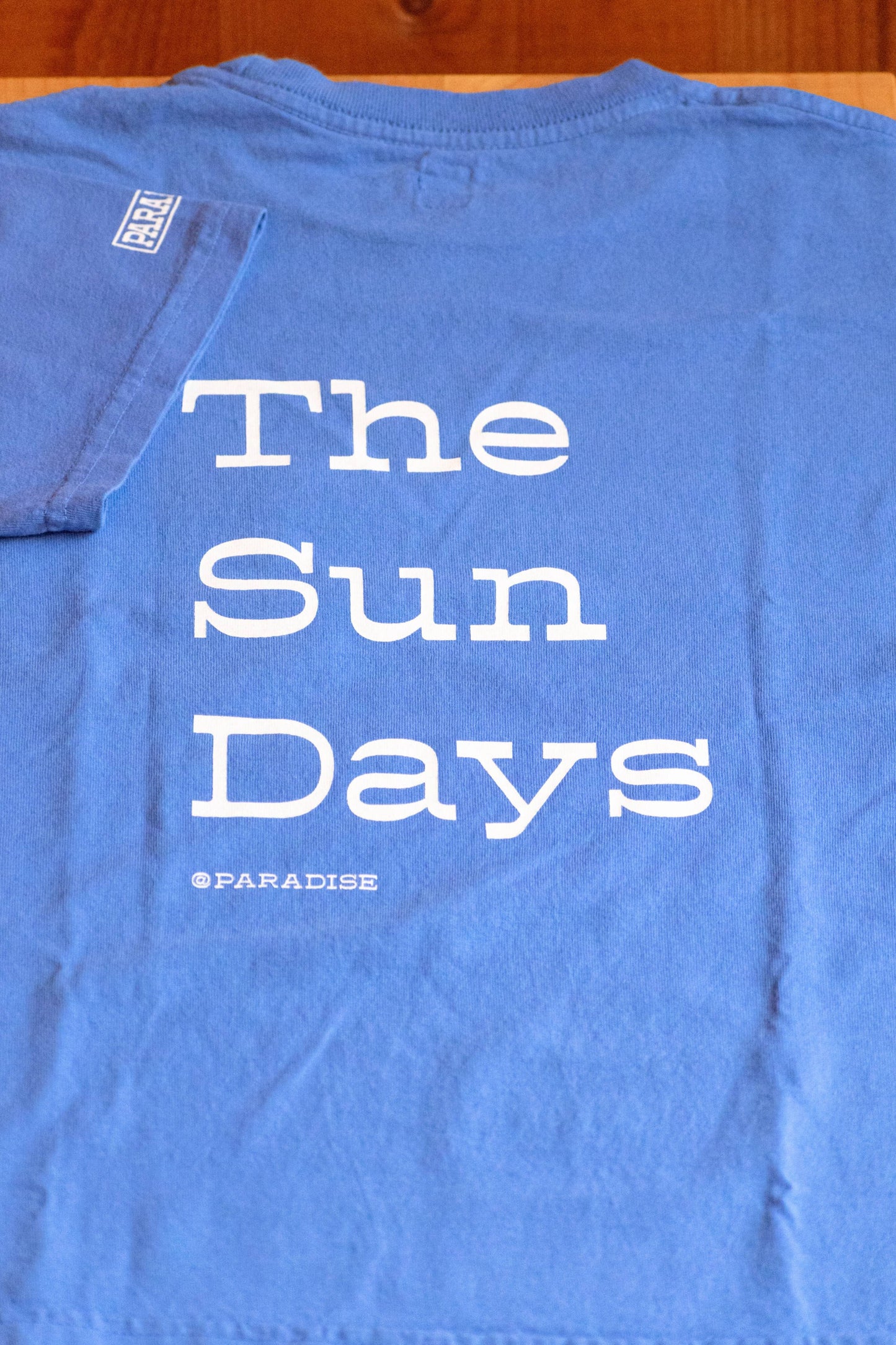 Short sleeve pocket T-shirt/The Sun Days