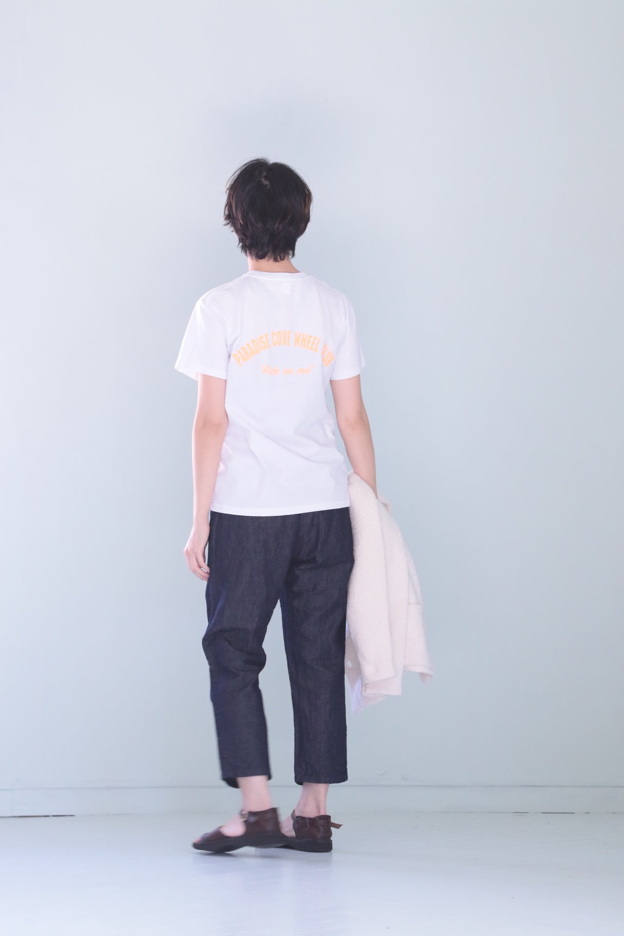 Short sleeve T-shirt/CALIFORNIA WHEEL CLUB