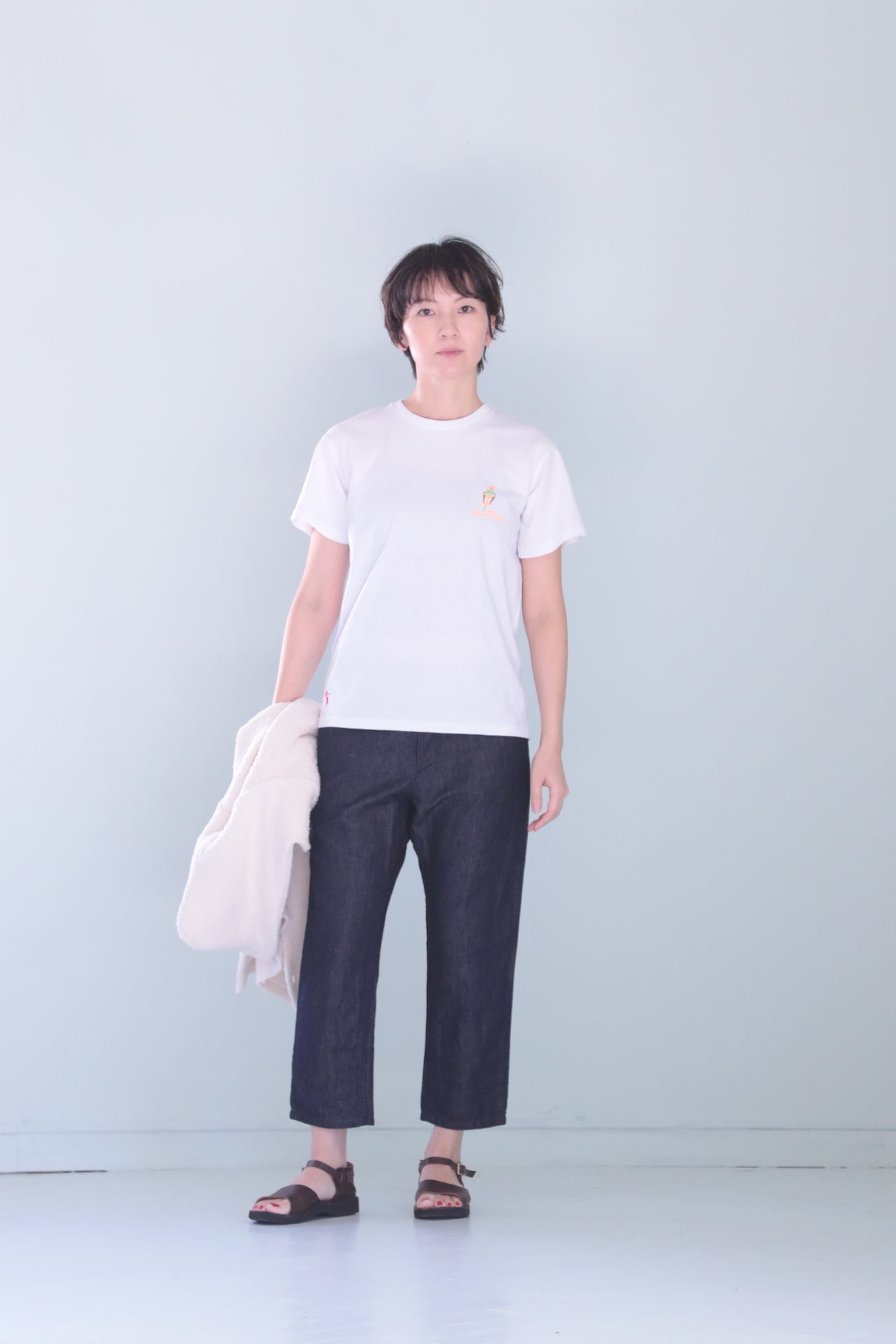 Short sleeve T-shirt/CALIFORNIA WHEEL CLUB