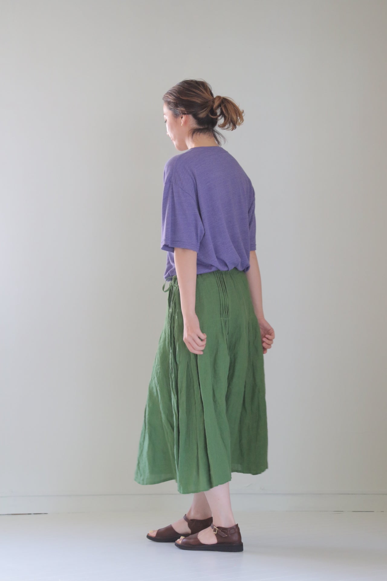 Short sleeve T-shirt/TRI BLEND TEE/BARBARA