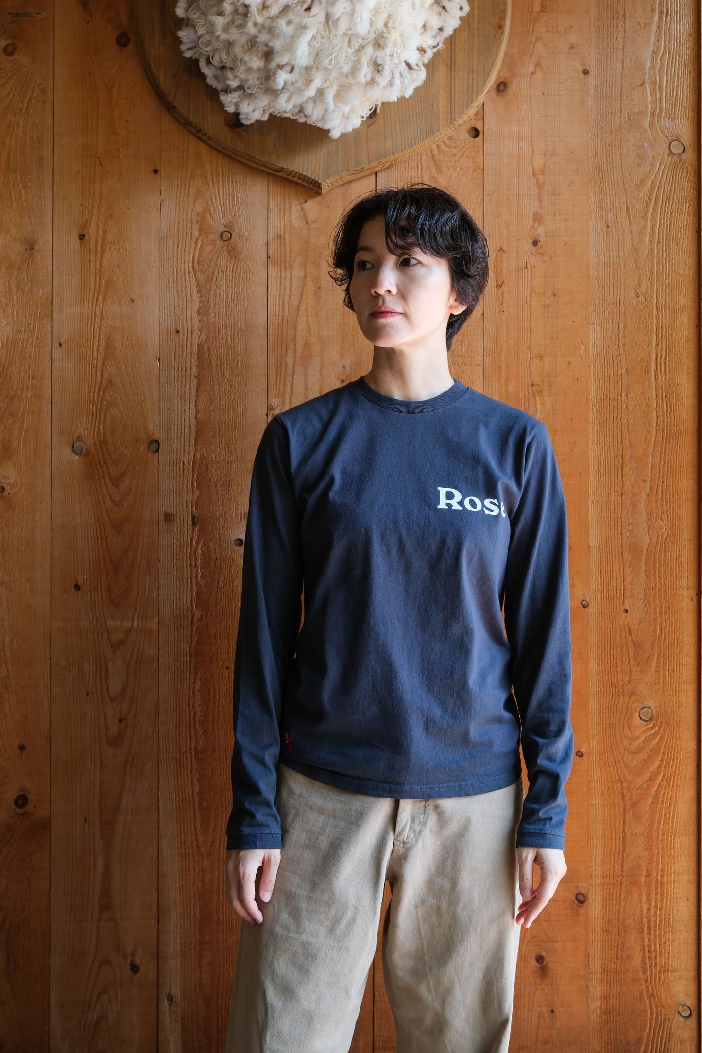 Long sleeve T-shirt/ Rose - Love