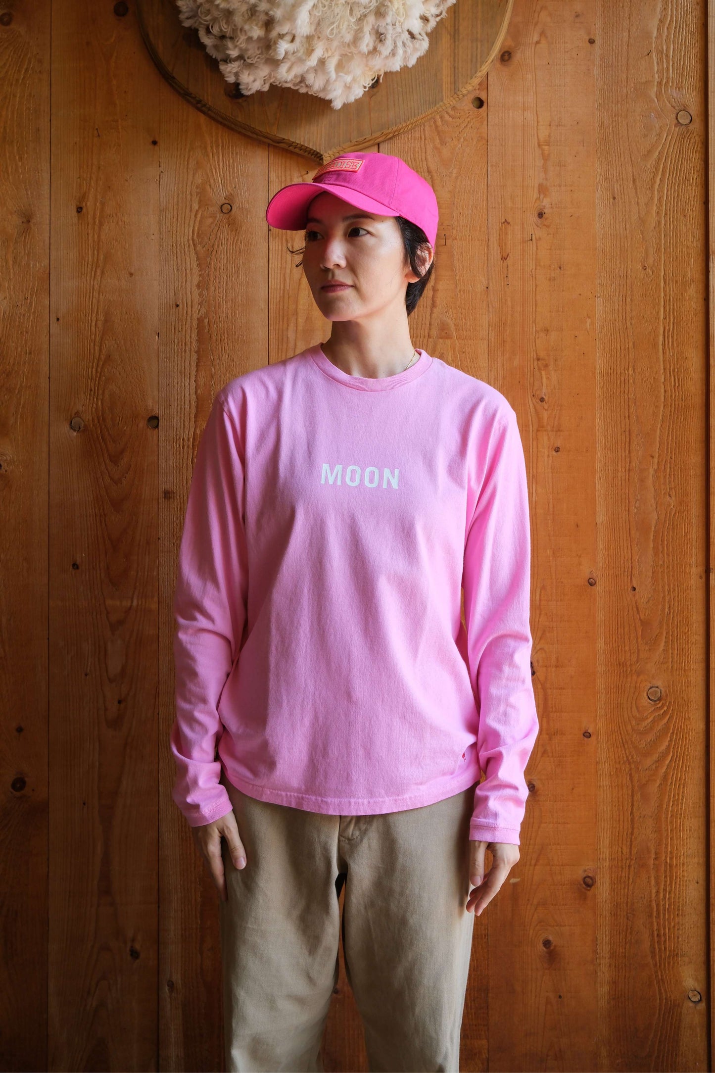 Long sleeve T-shirt/ MOON - SHINE