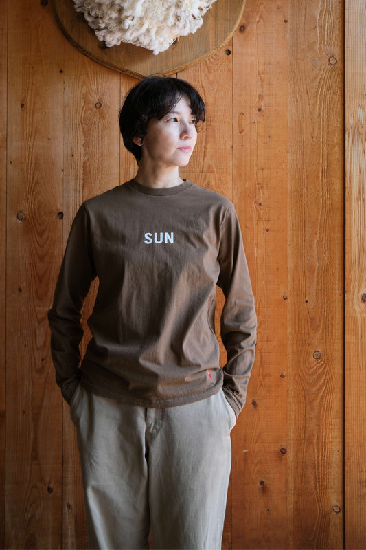 Long sleeve T-shirt/ SUN - FLOWER