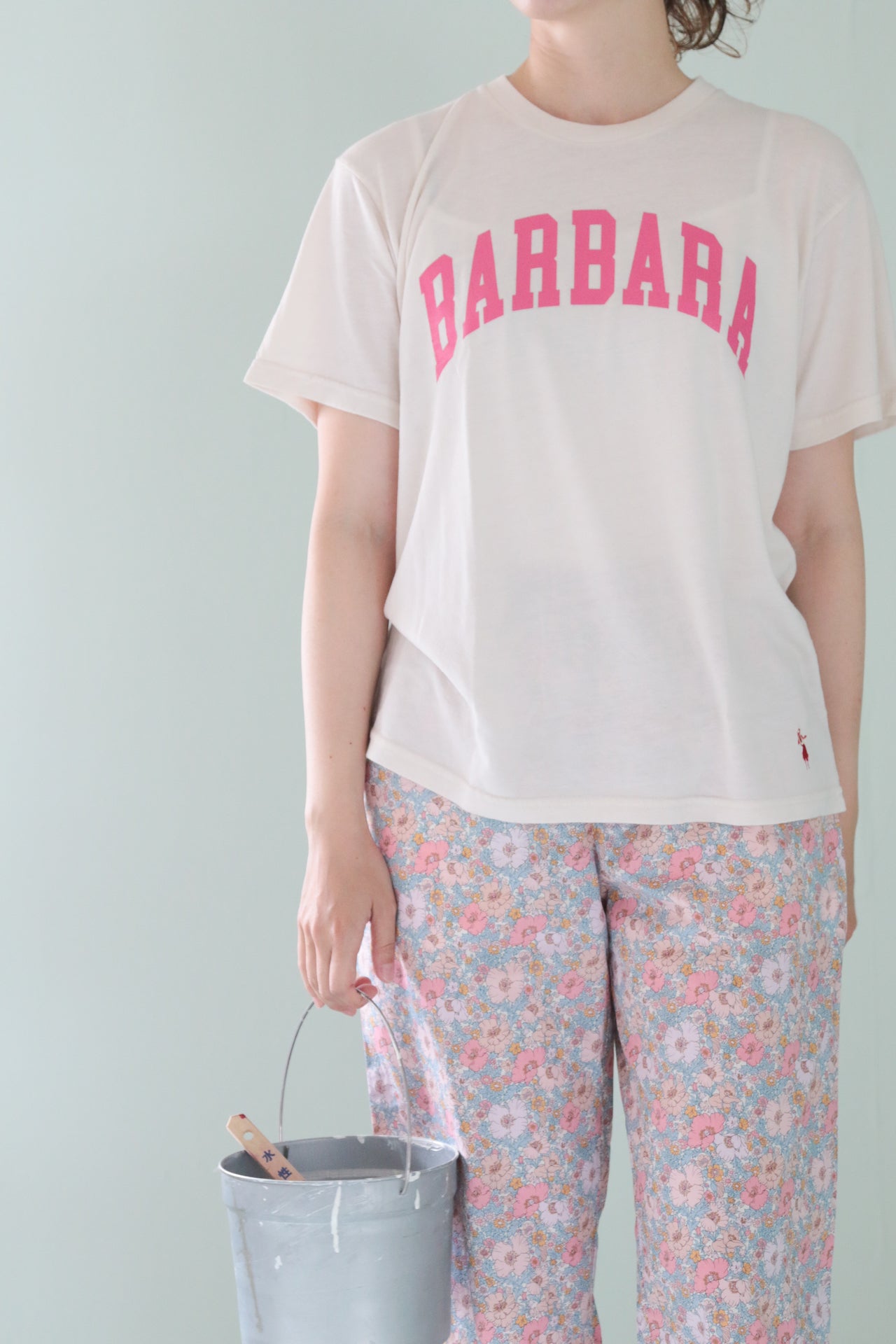 Short sleeve T-shirt/TRI BLEND TEE/BARBARA