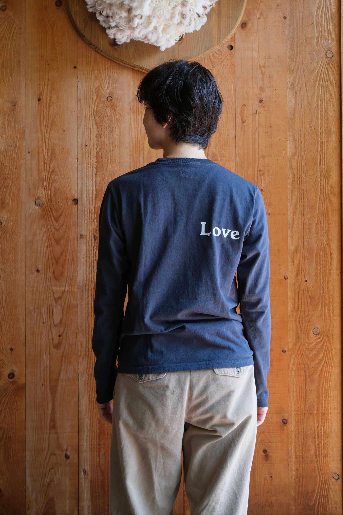 Long sleeve T-shirt/ Rose - Love