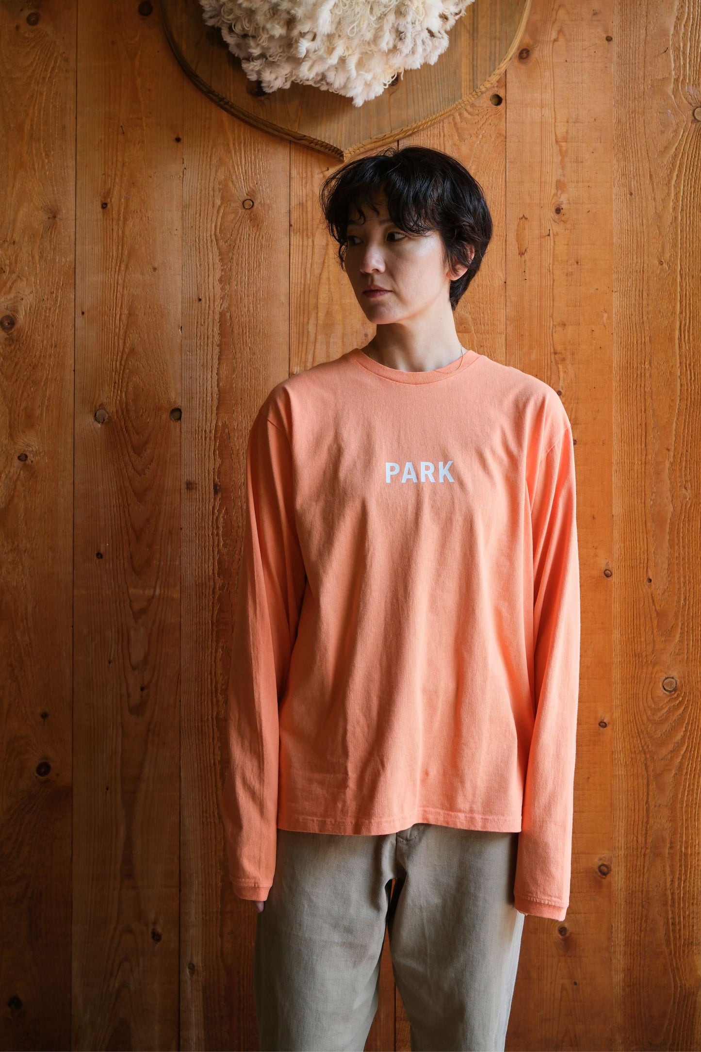 Long sleeve T-shirt/ PARK - ing