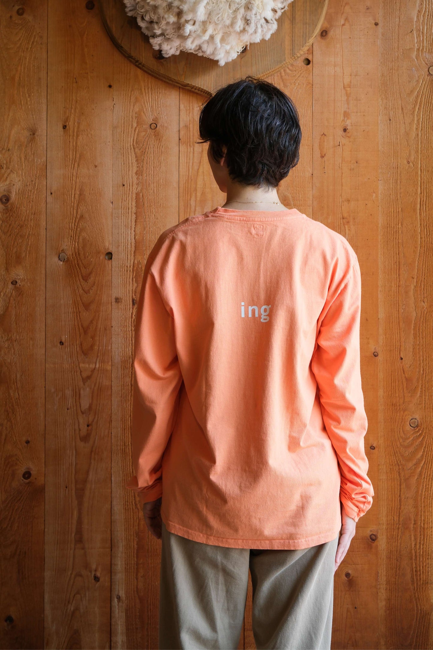 Long sleeve T-shirt/ PARK - ing