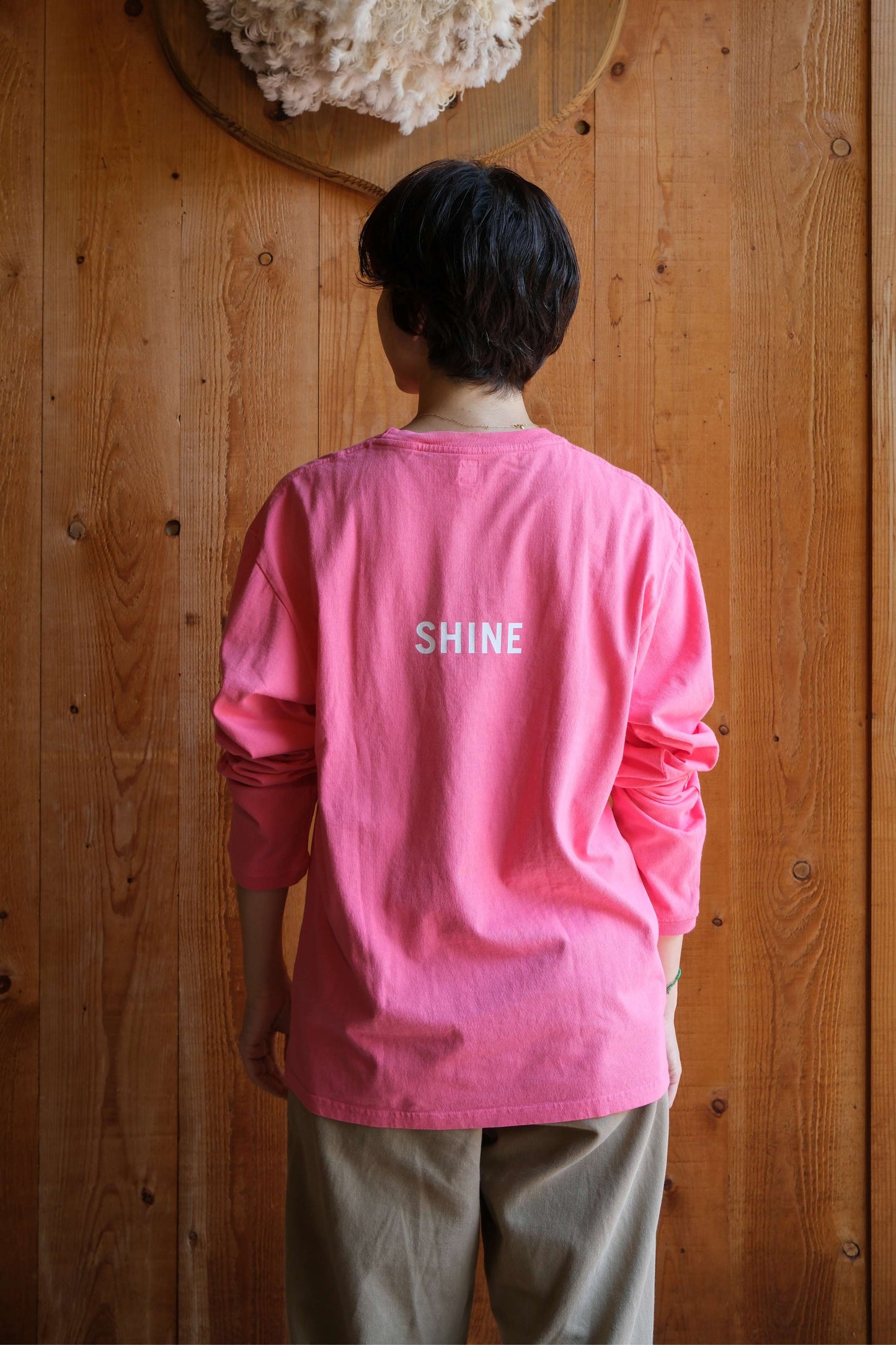 Long sleeve T-shirt/ MOON - SHINE