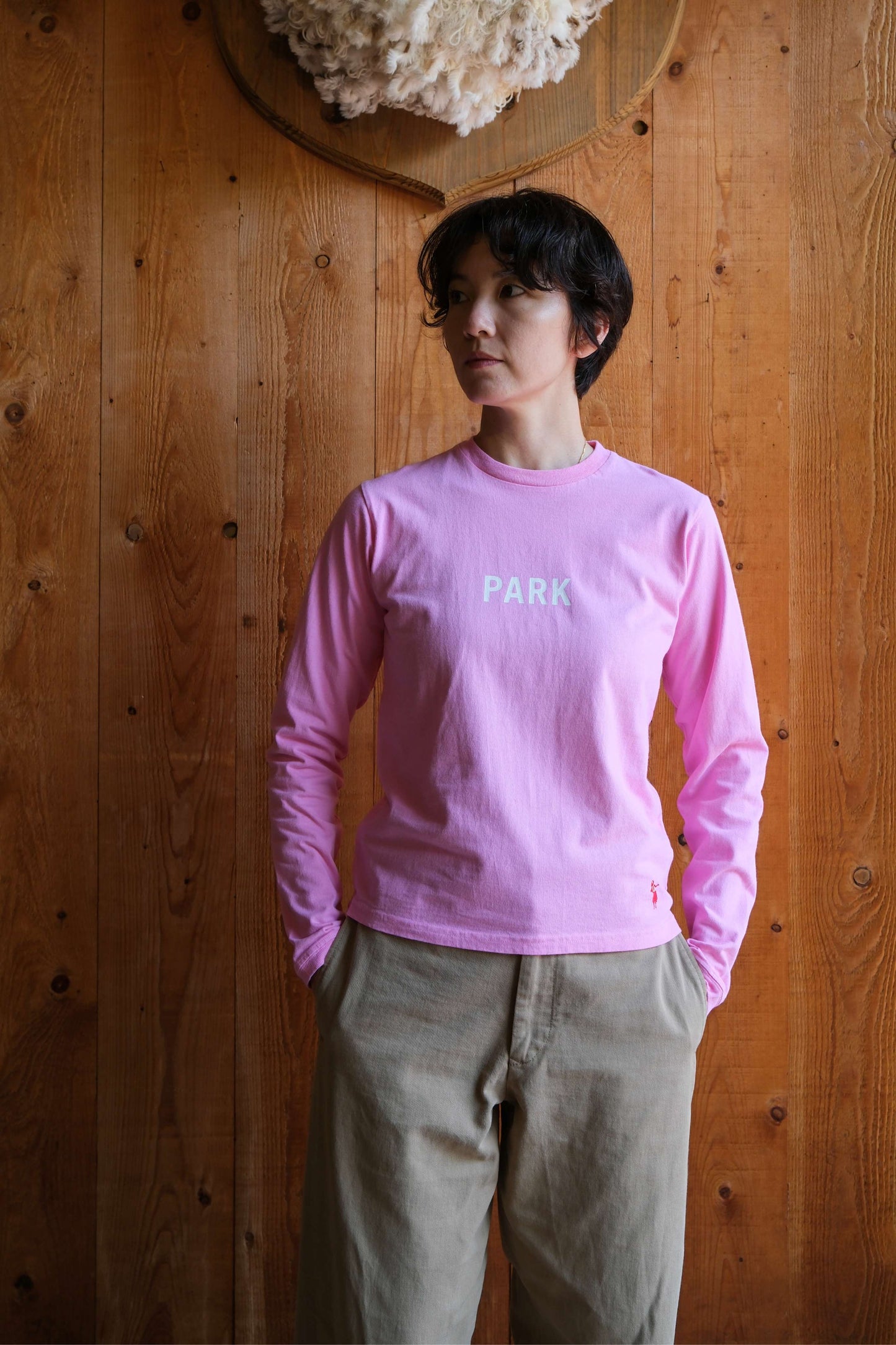Long sleeve T-shirt/ PARK - ing