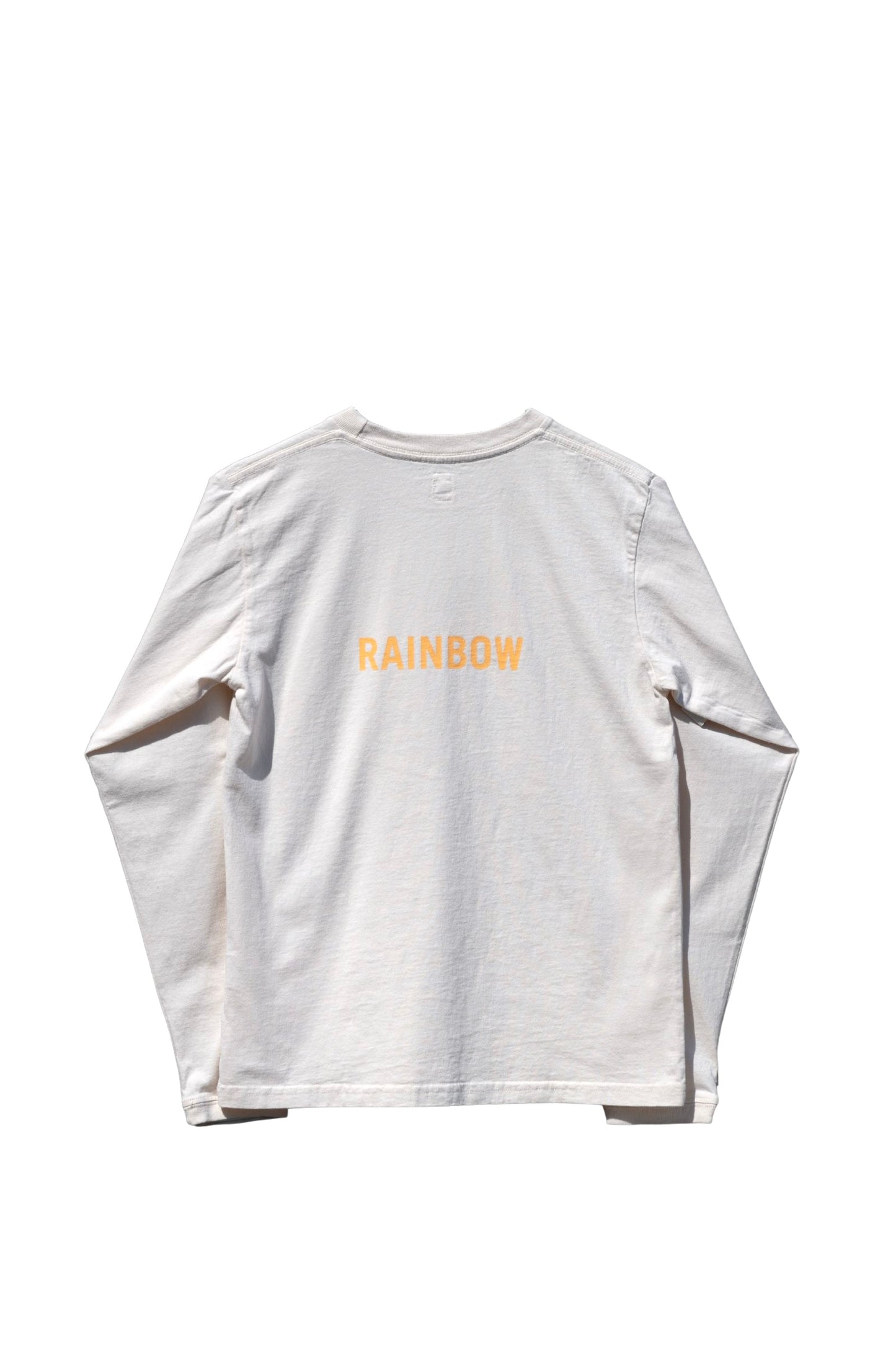 Long sleeve T-shirt / DOUBLE-RAINBOW