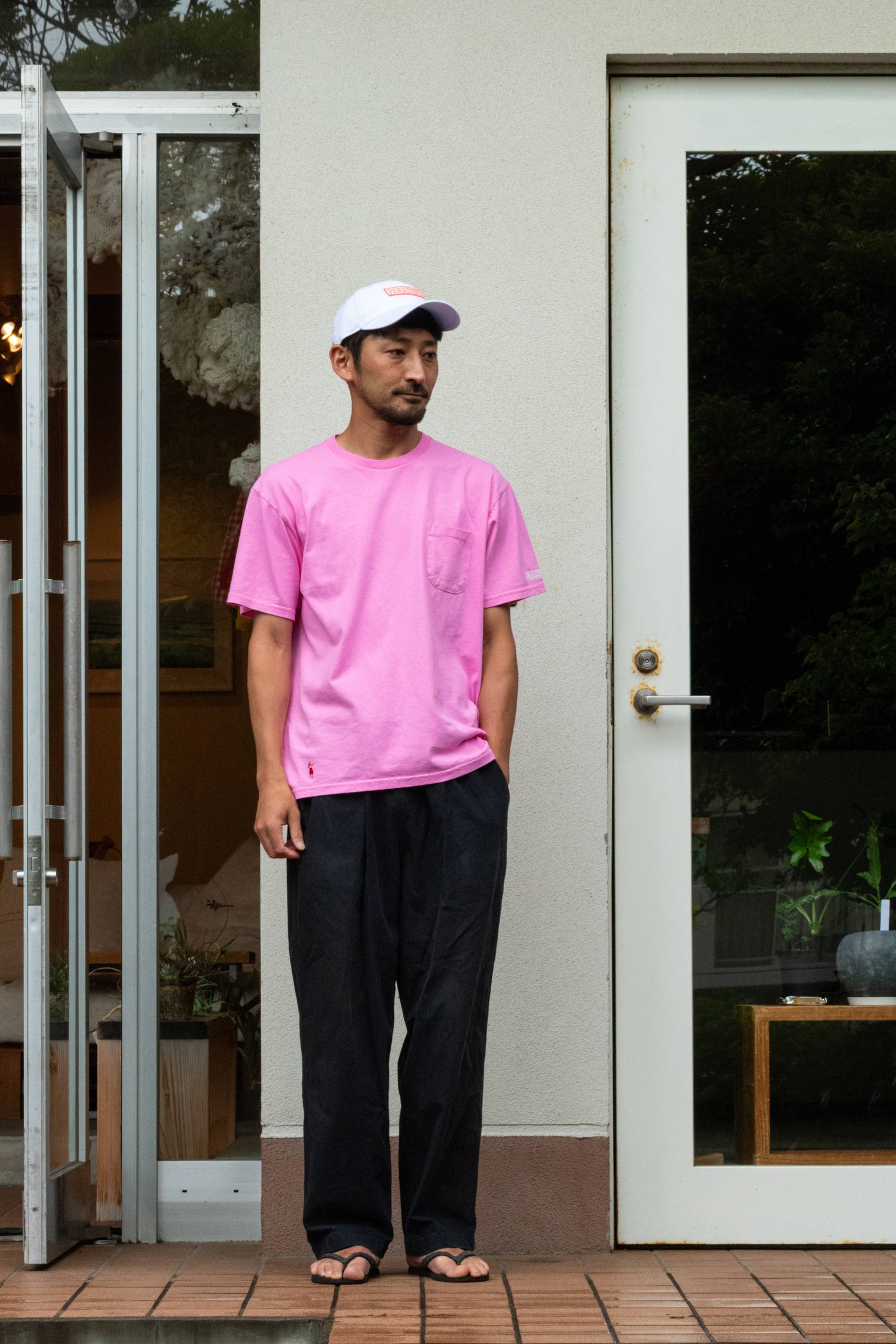 Short sleeve pocket T-shirt/The Sun Days