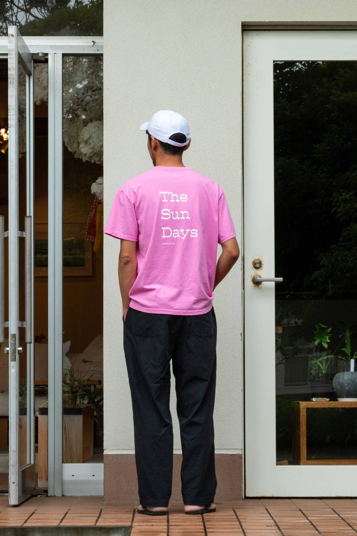 Short sleeve pocket T-shirt/The Sun Days