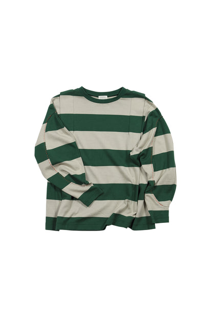 Border big sleeve tee