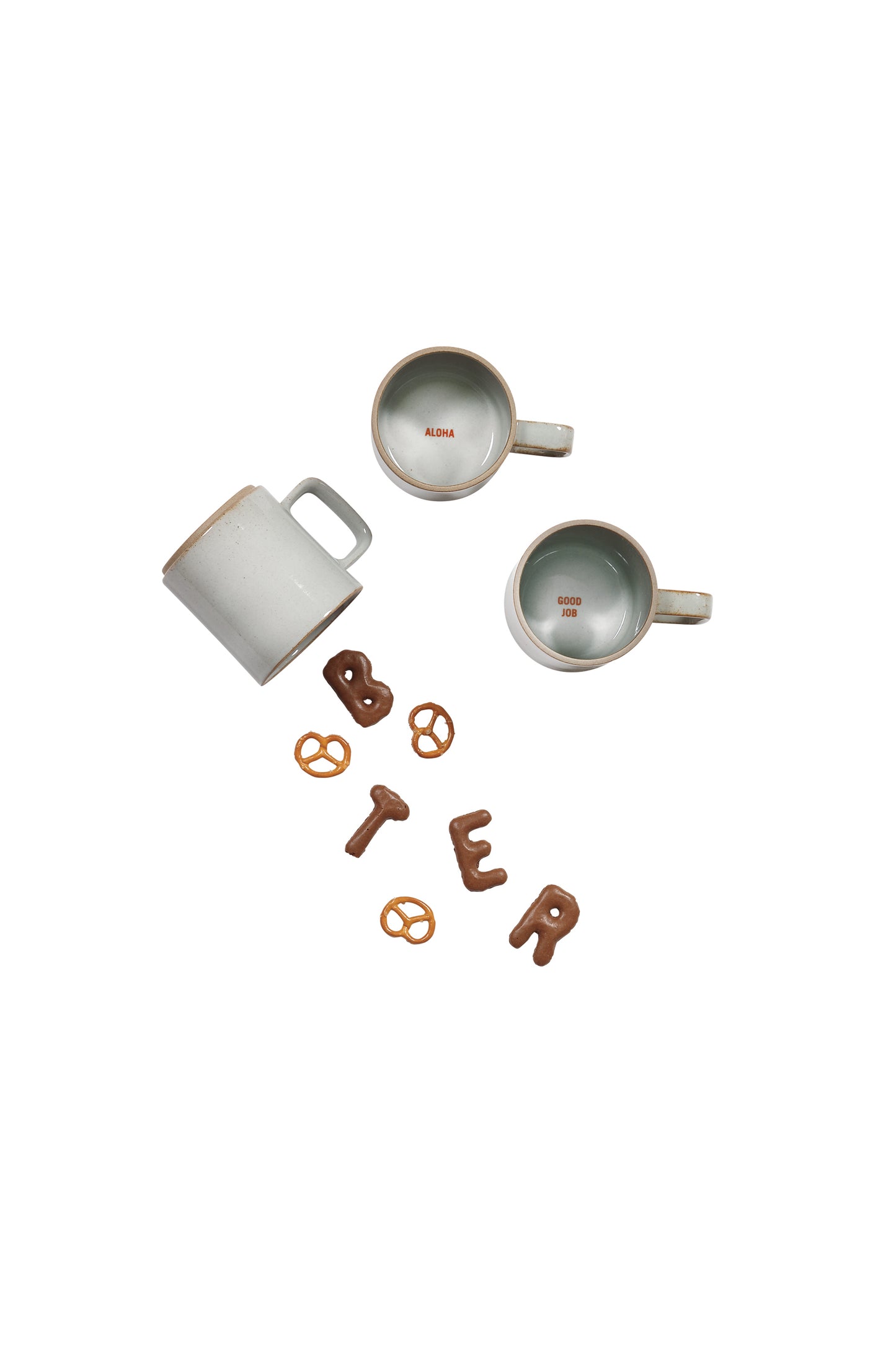 MUG CUP/ALOHA・GOOD JOB・LIFE IS SWEET
