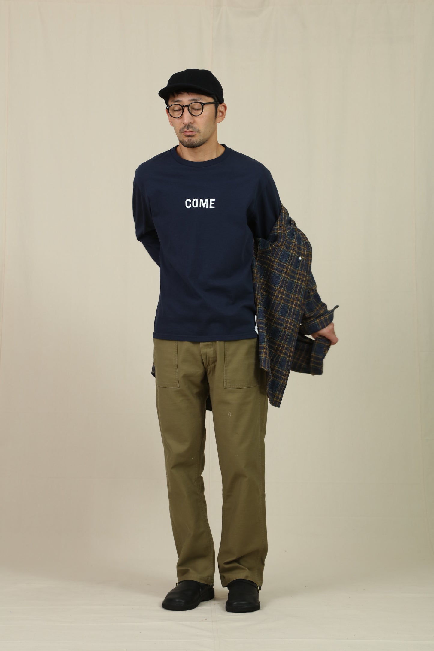 Long sleeve T-shirt / COME-BACK