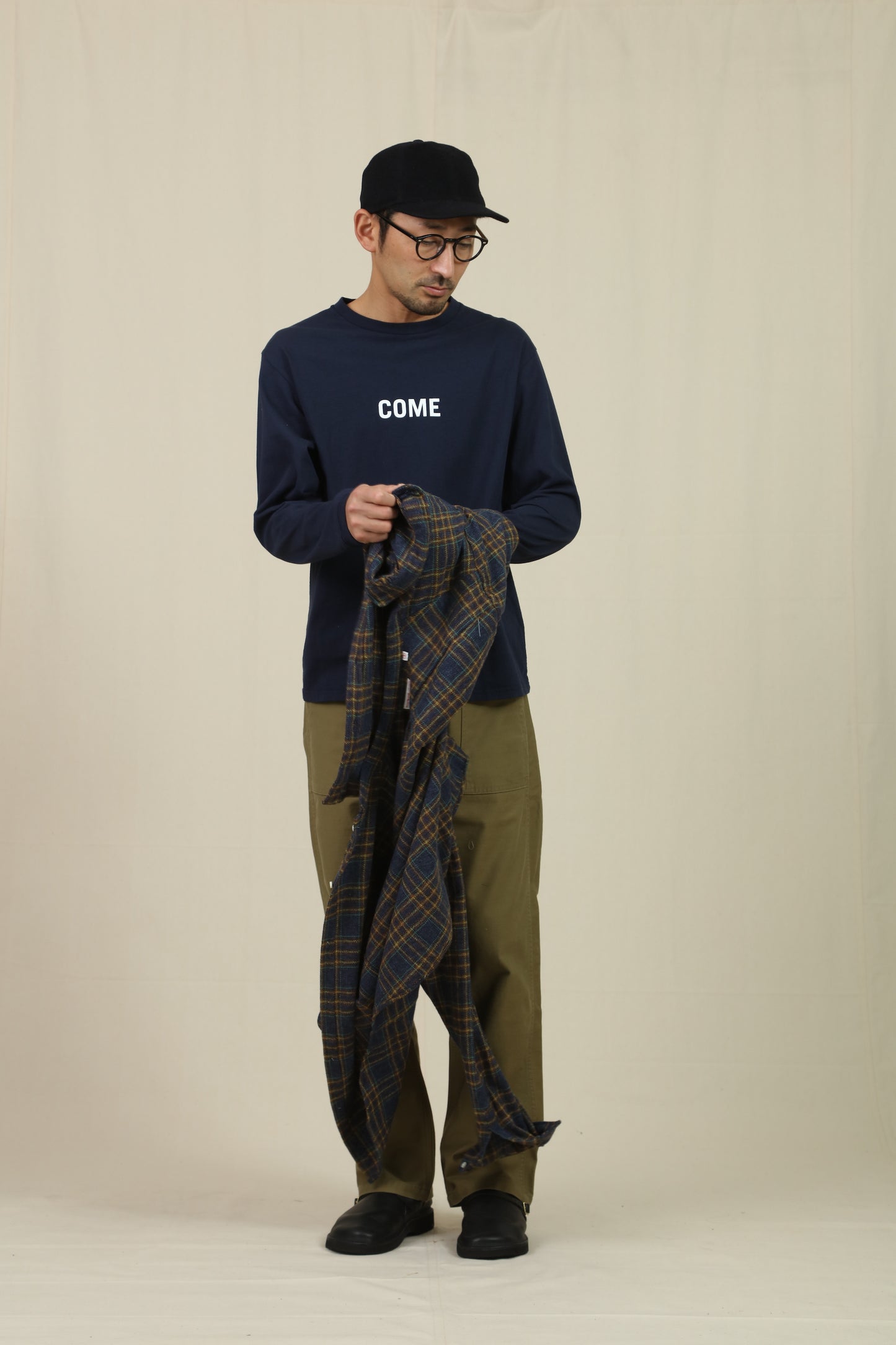 Long sleeve T-shirt / COME-BACK