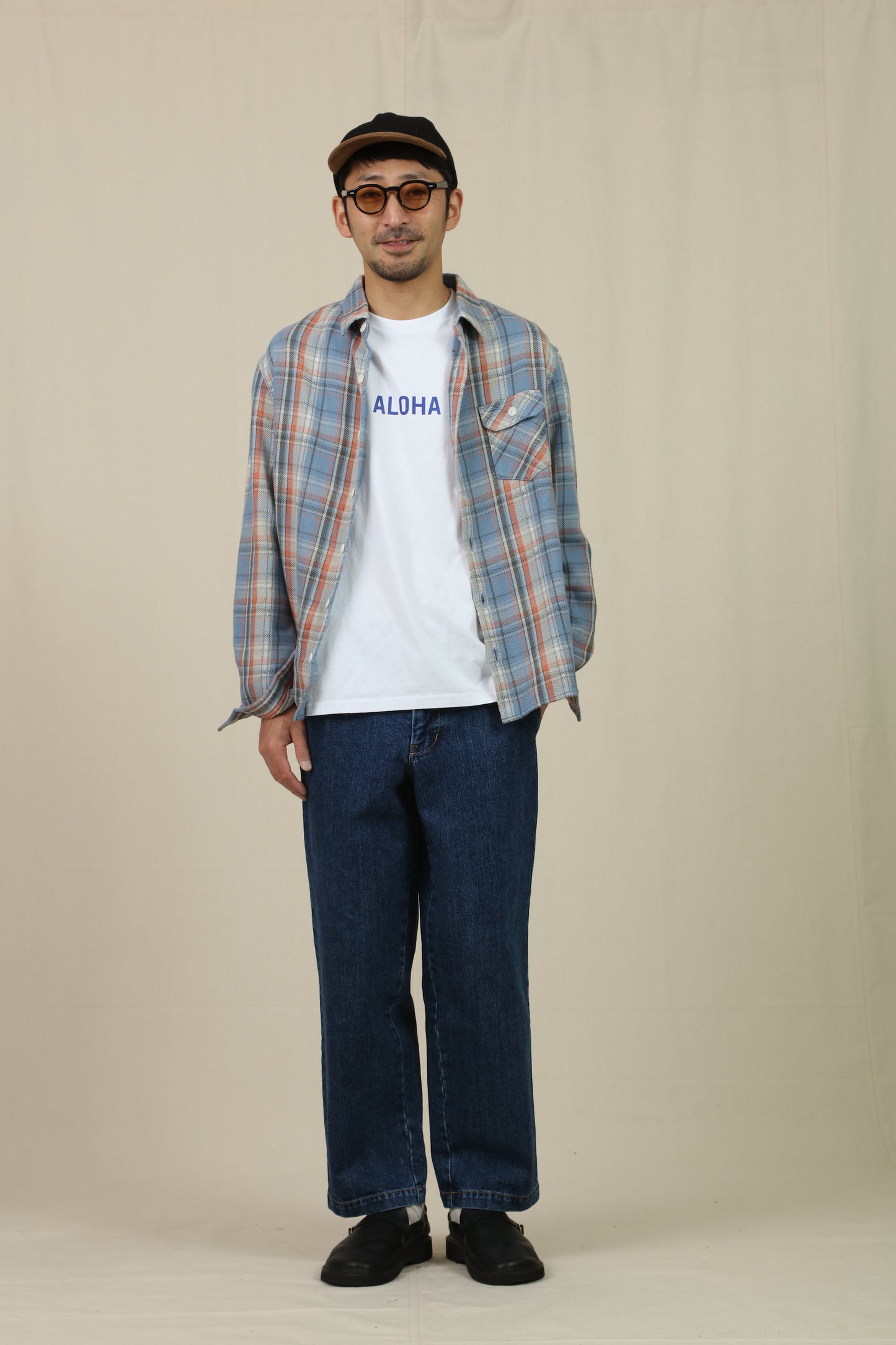 Long sleeve T-shirt /  ALOHA-MAHALO